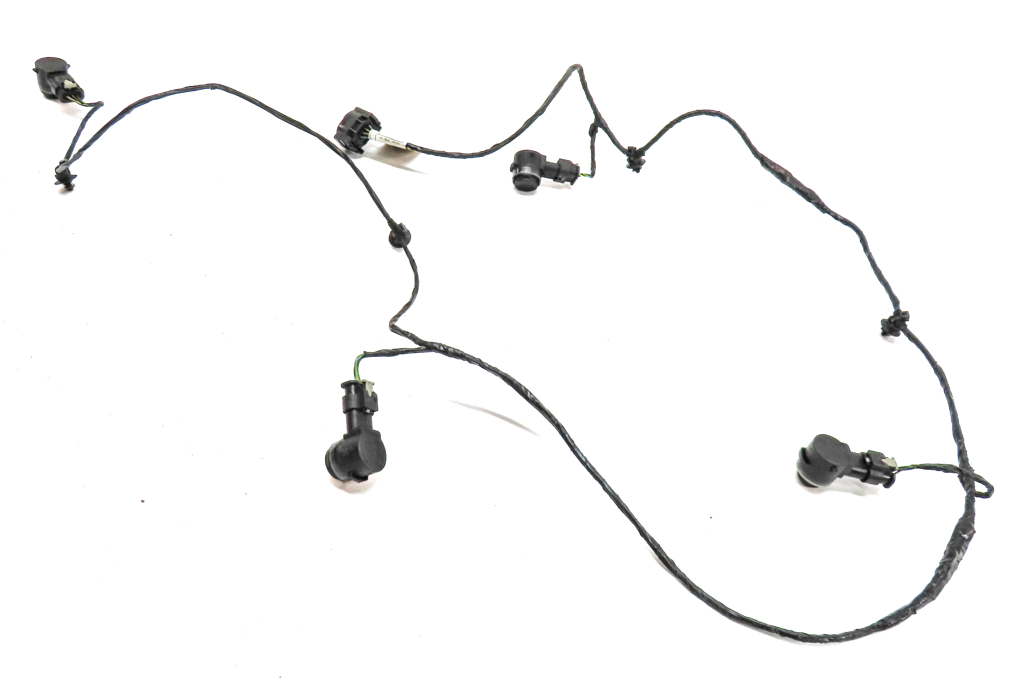 2019 BMW X3 (G01) REAR PDC PARK ASSIST DISTANCE SENSOR SET w/ HARNESS (Gray) — exact item pictured