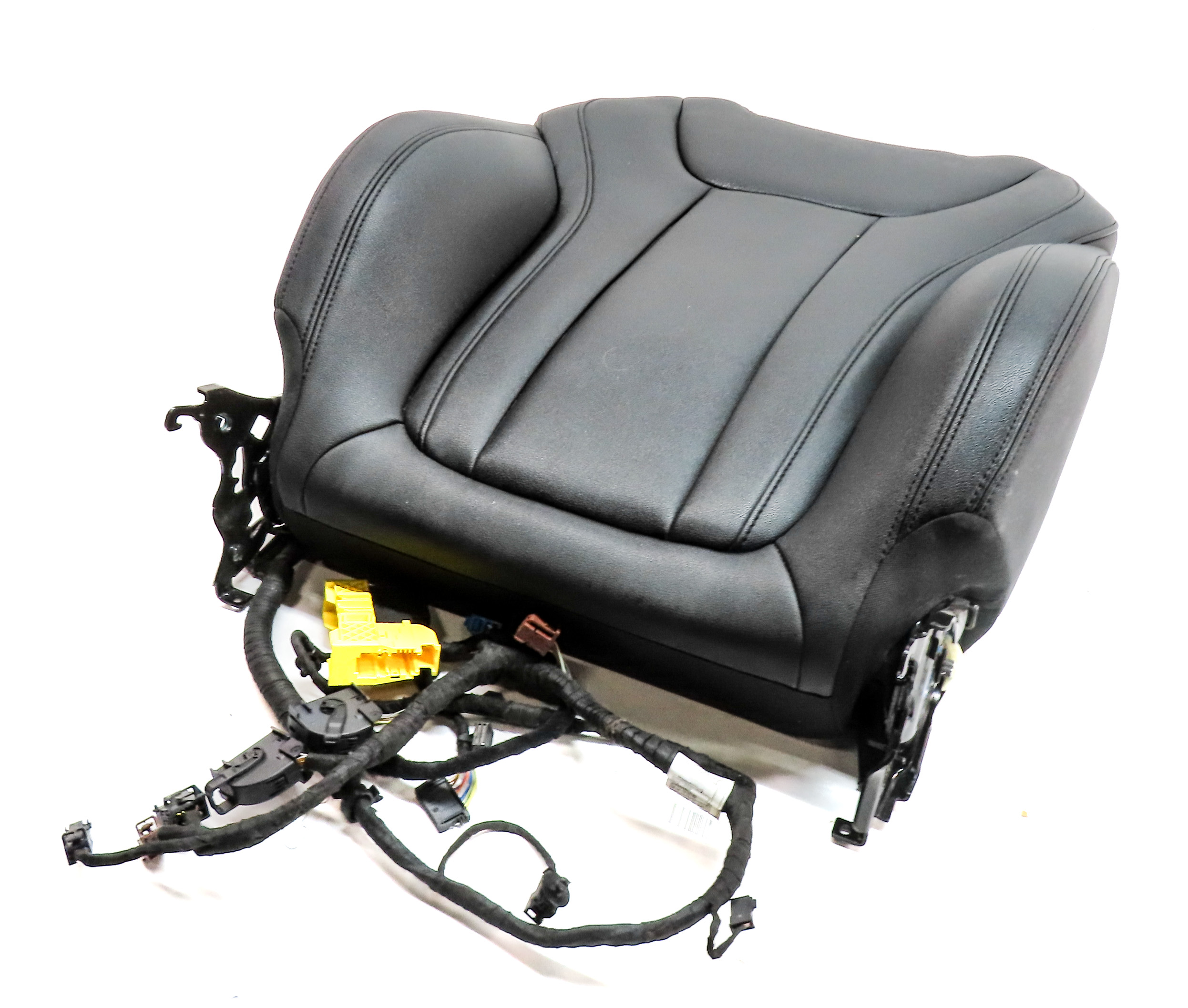 18-24 BMW X3 X4 (G01 G02) FRONT LEFT UPPER TOP HEATED SPORT SEAT CUSHION (Black) — exact item pictured