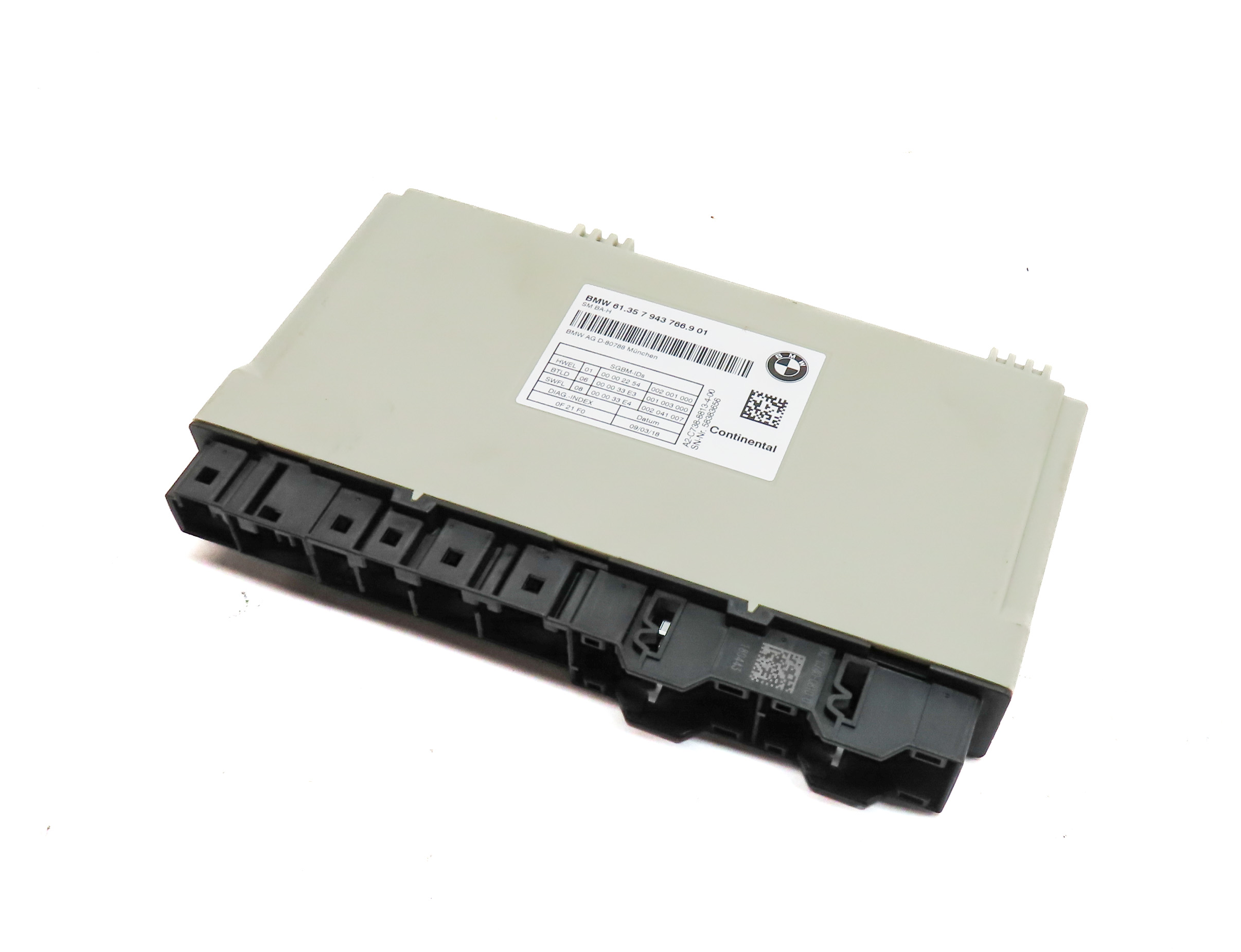 18-23 BMW 6GT M5 7 X3 X4 (G01 G02 G11 G32) FRONT LEFT DRIVER SEAT CONTROL MODULE — exact item pictured