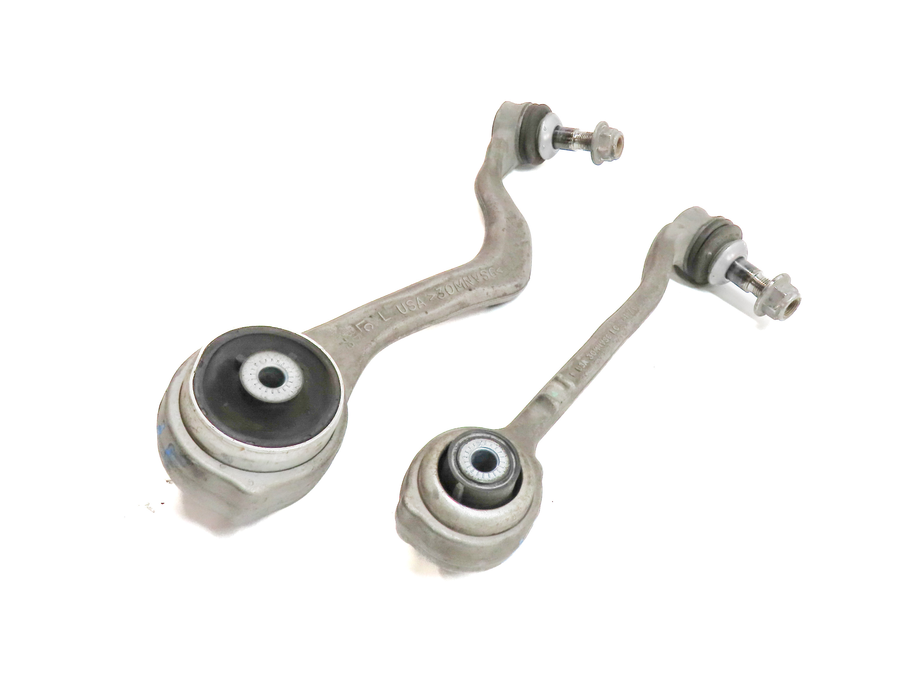 2018-2024 BMW X3 X4 (G01 G02) FRONT LEFT DRIVER LOWER CONTROL ARM SET-2 — exact item pictured