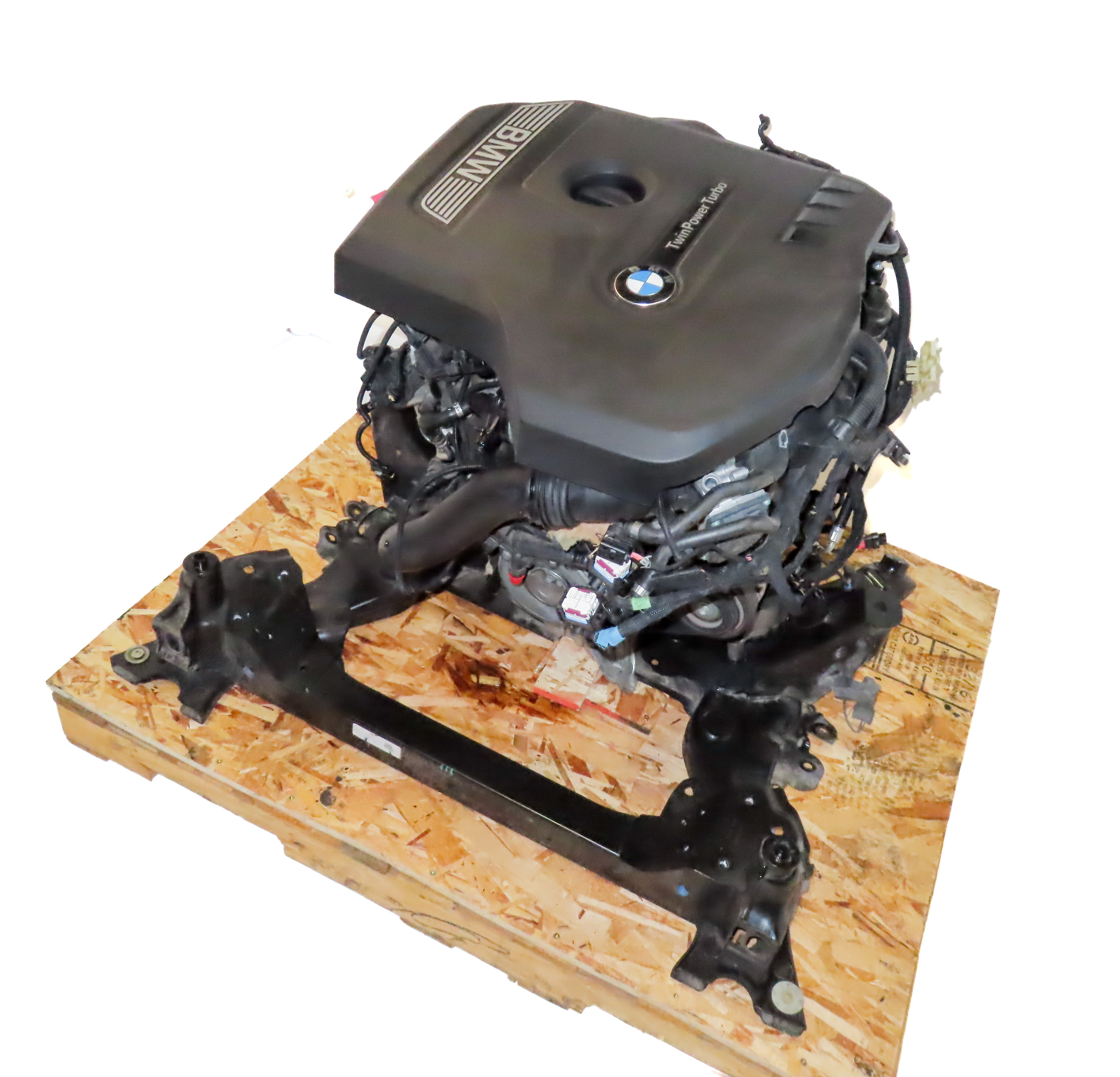 17-19 BMW 530i X3 X4 (G01 G02 G30) AWD B46B20B 2.0L B46 ENGINE ASSEMBLY (70k) — exact item pictured