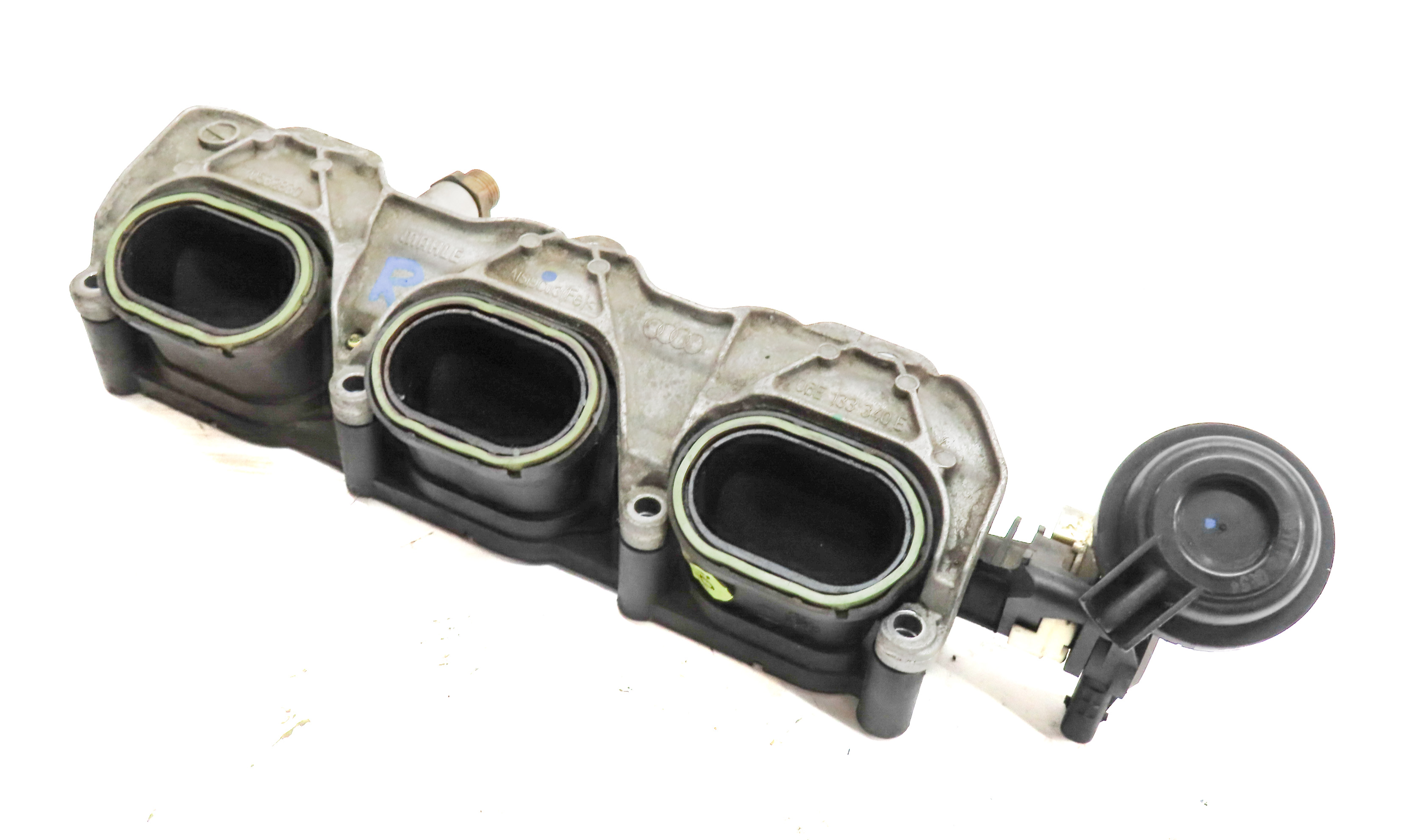 12-17 AUDI A6 A7 Q5 S5 SQ5 (C7 4G8 B8 8T 8R) RIGHT INTAKE MANIFOLD DIFFUSER RAIL — exact item pictured