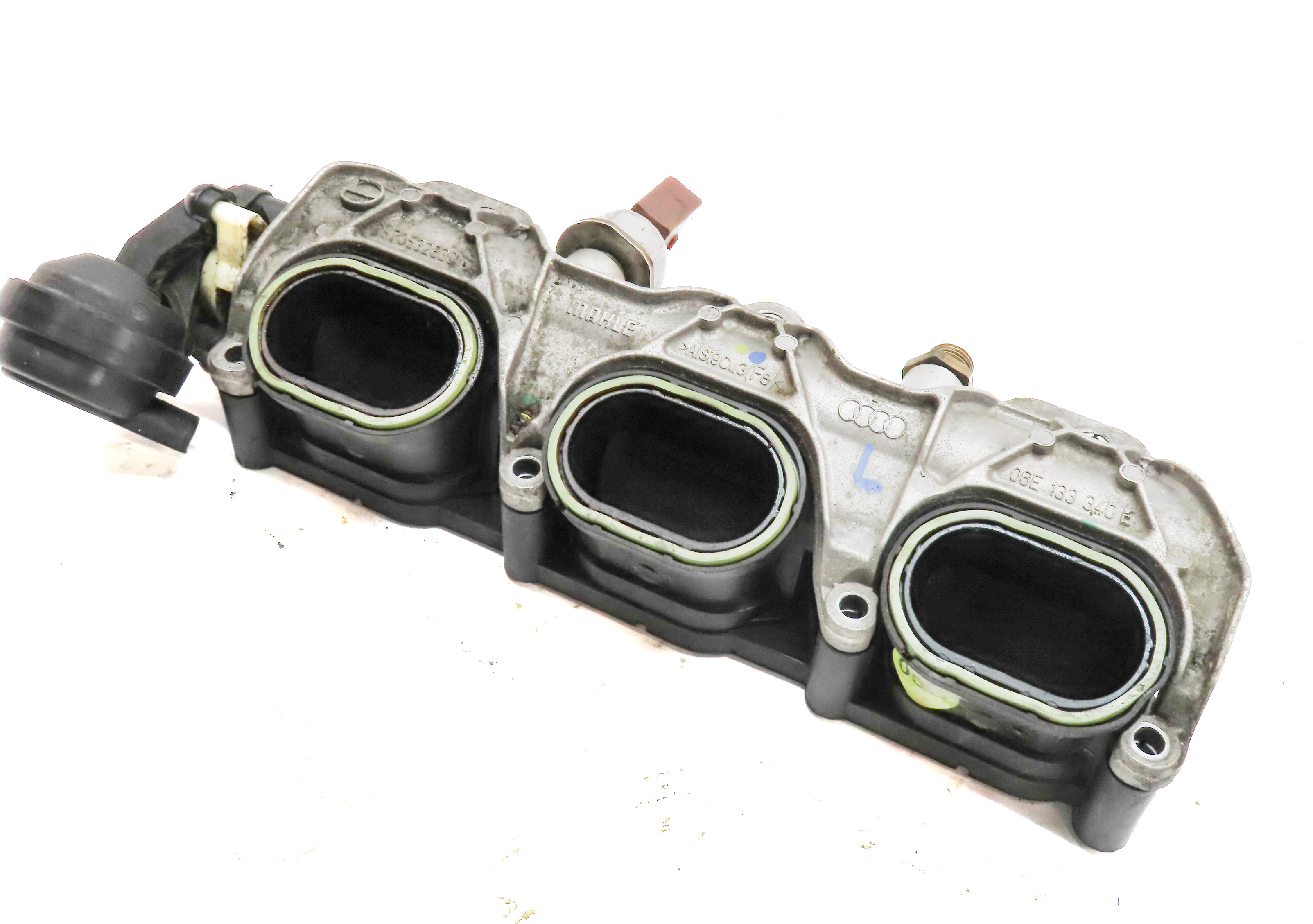 12-17 AUDI A6 A7 Q5 S5 SQ5 3.0L SUPERCHARGED LEFT INTAKE MANIFOLD DIFFUSER RAIL — exact item pictured