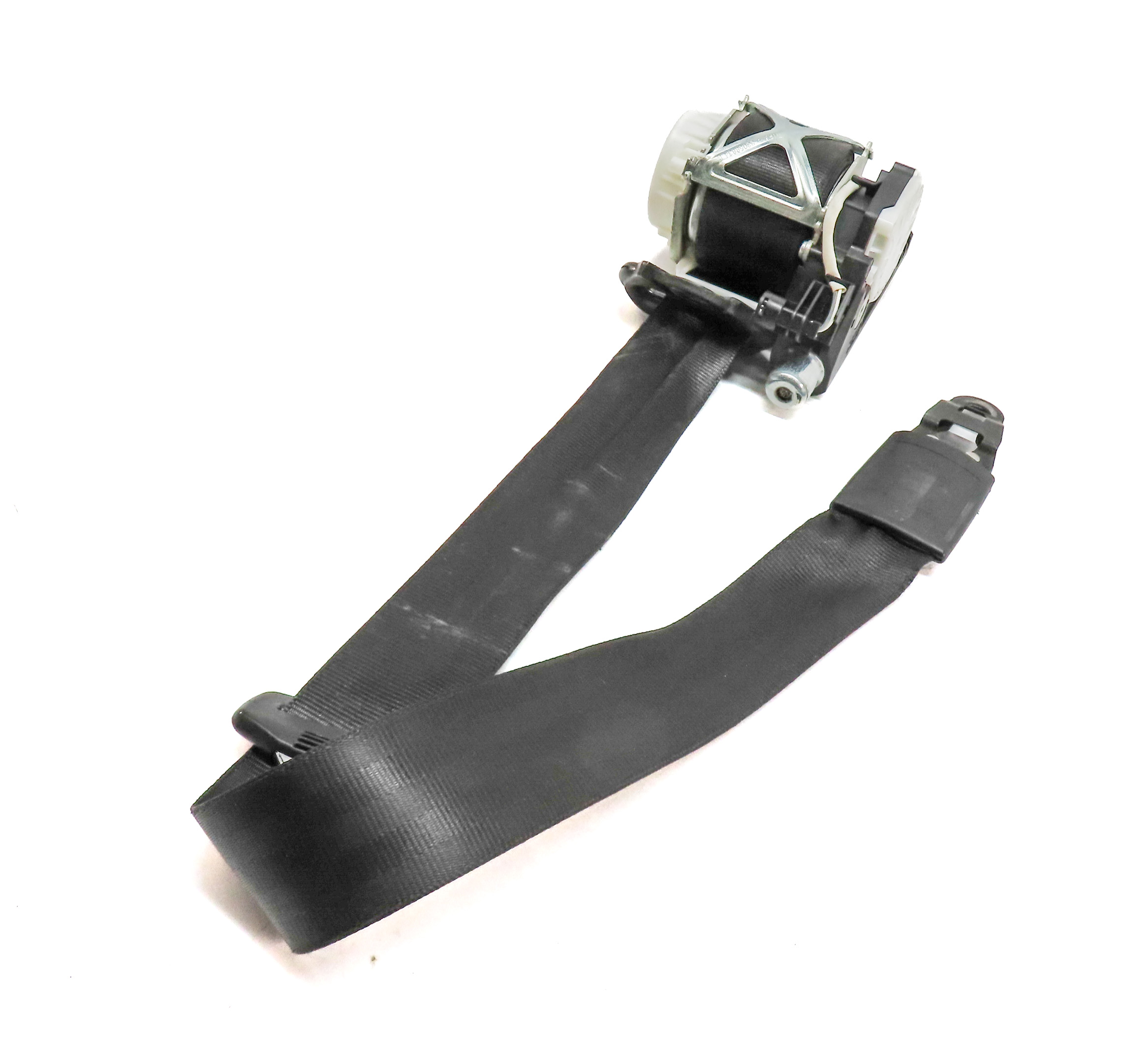 2007-2009 AUDI Q7 (4L) FRONT LEFT DRIVER SEAT SEATBELT RETRACTOR (Black) — exact item pictured