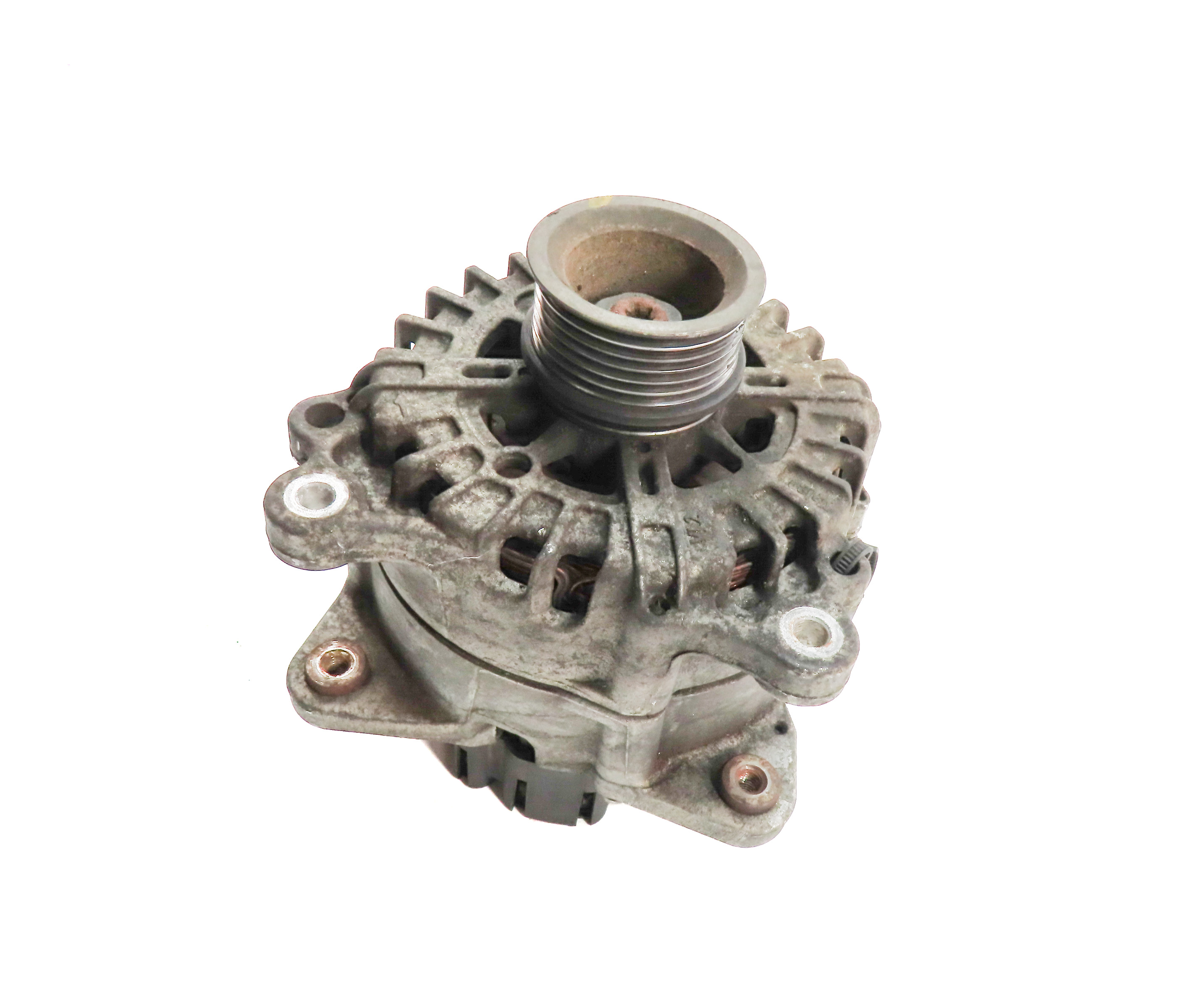 2013-2015 AUDI Q7 (4L) 3.0L CTW SUPERCHARGED ENGINE 220A / 220 AMP ALTERNATOR — exact item pictured