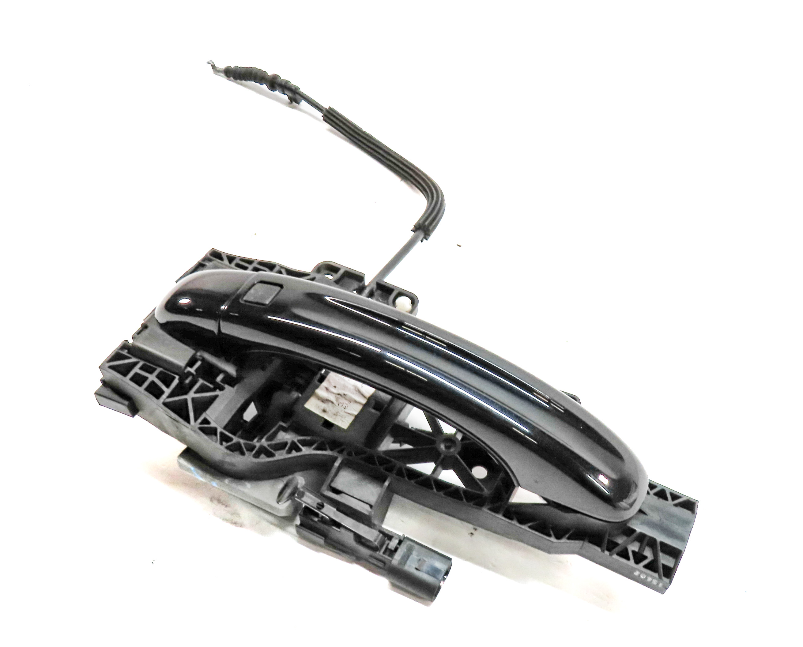 2007-2015 AUDI Q7 (4L) REAR LEFT KEYLESS EXTERIOR DOOR HANDLE (Black) — exact item pictured