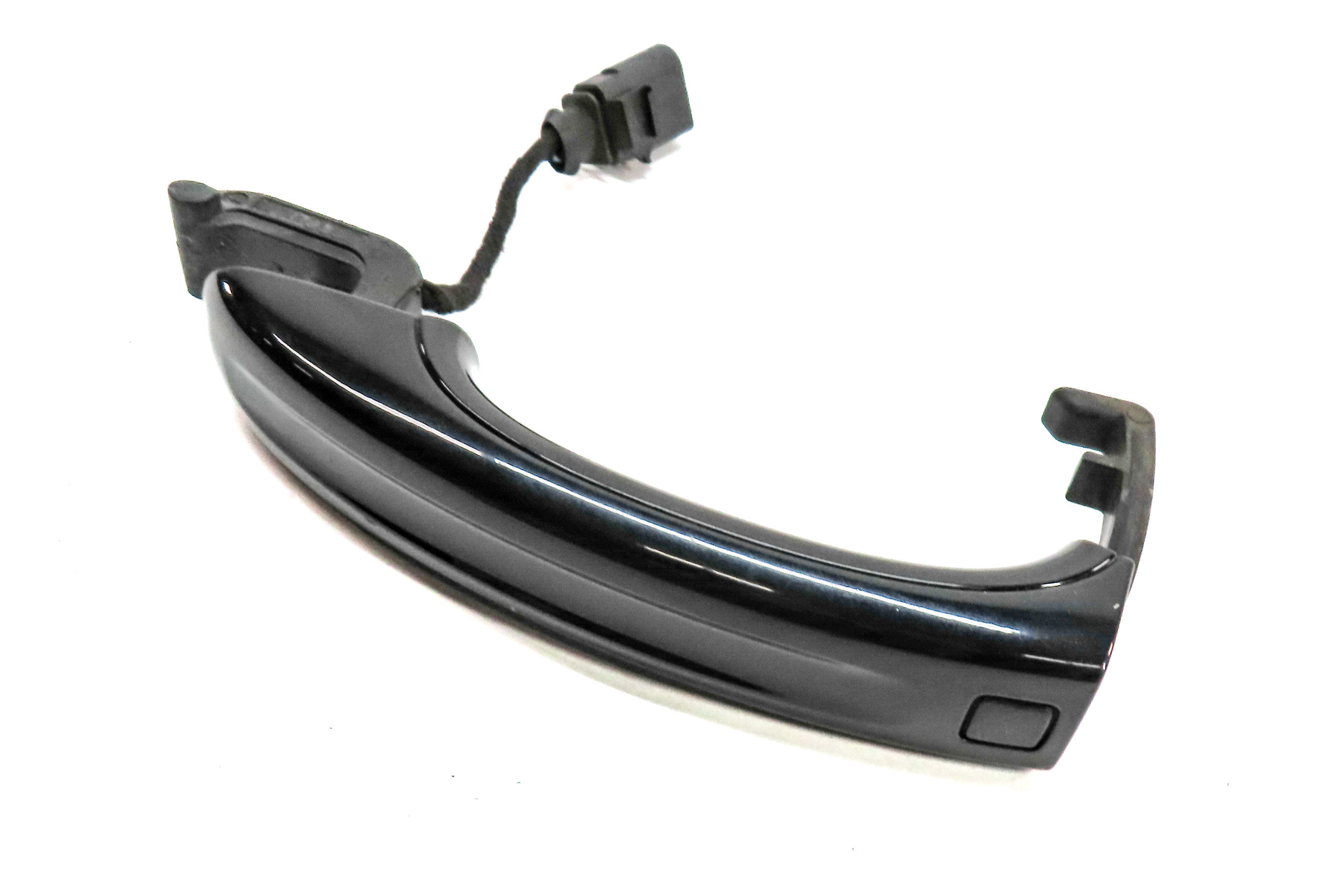 2007-2015 AUDI Q7 (4L) FRONT LEFT DRIVER KEYLESS EXTERIOR DOOR HANDLE (Black) — exact item pictured