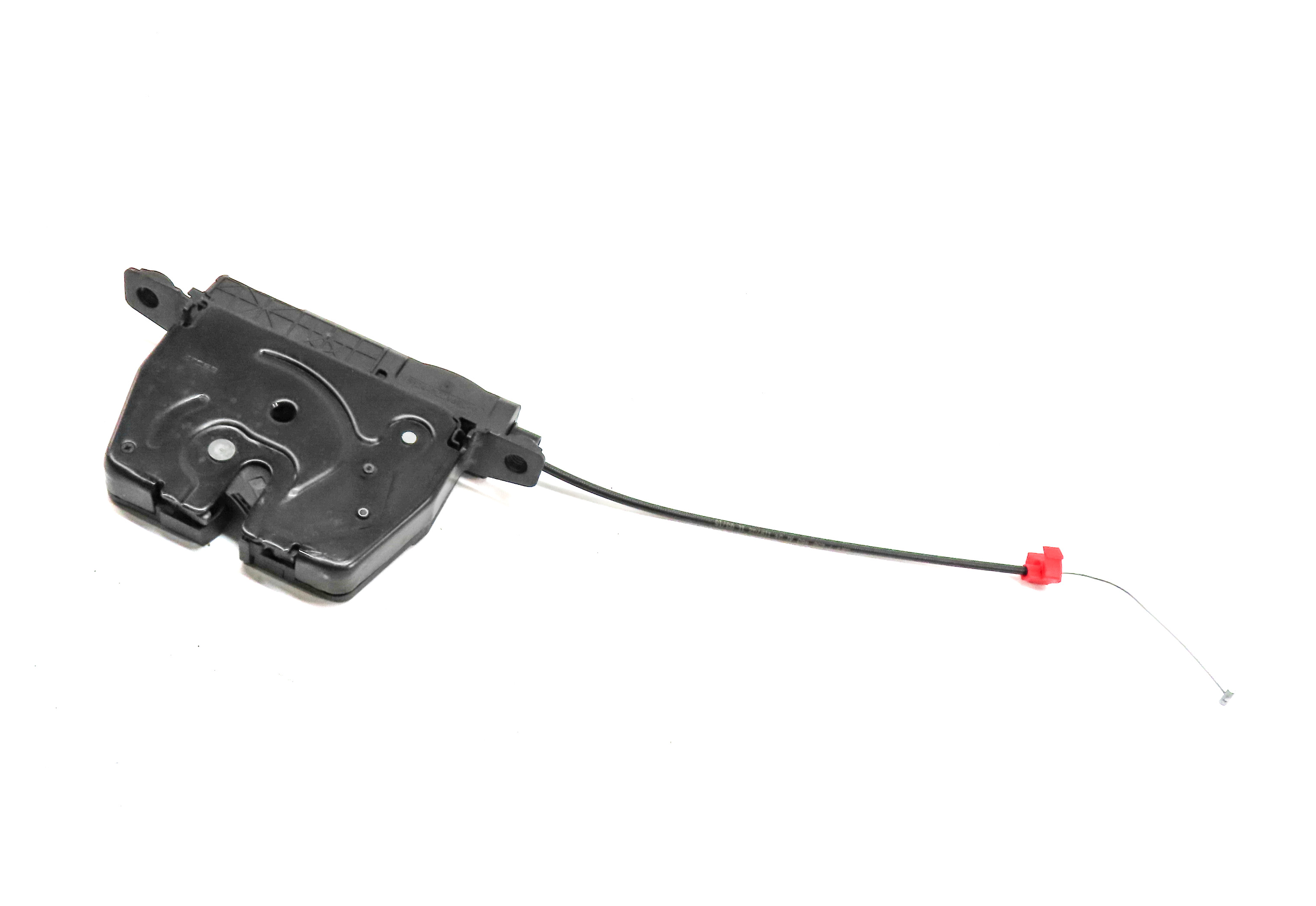 2015 BMW 428I (F32) REAR TRUNK LID UPPER LOCK LATCH ACTUATOR w/ CABLE — exact item pictured