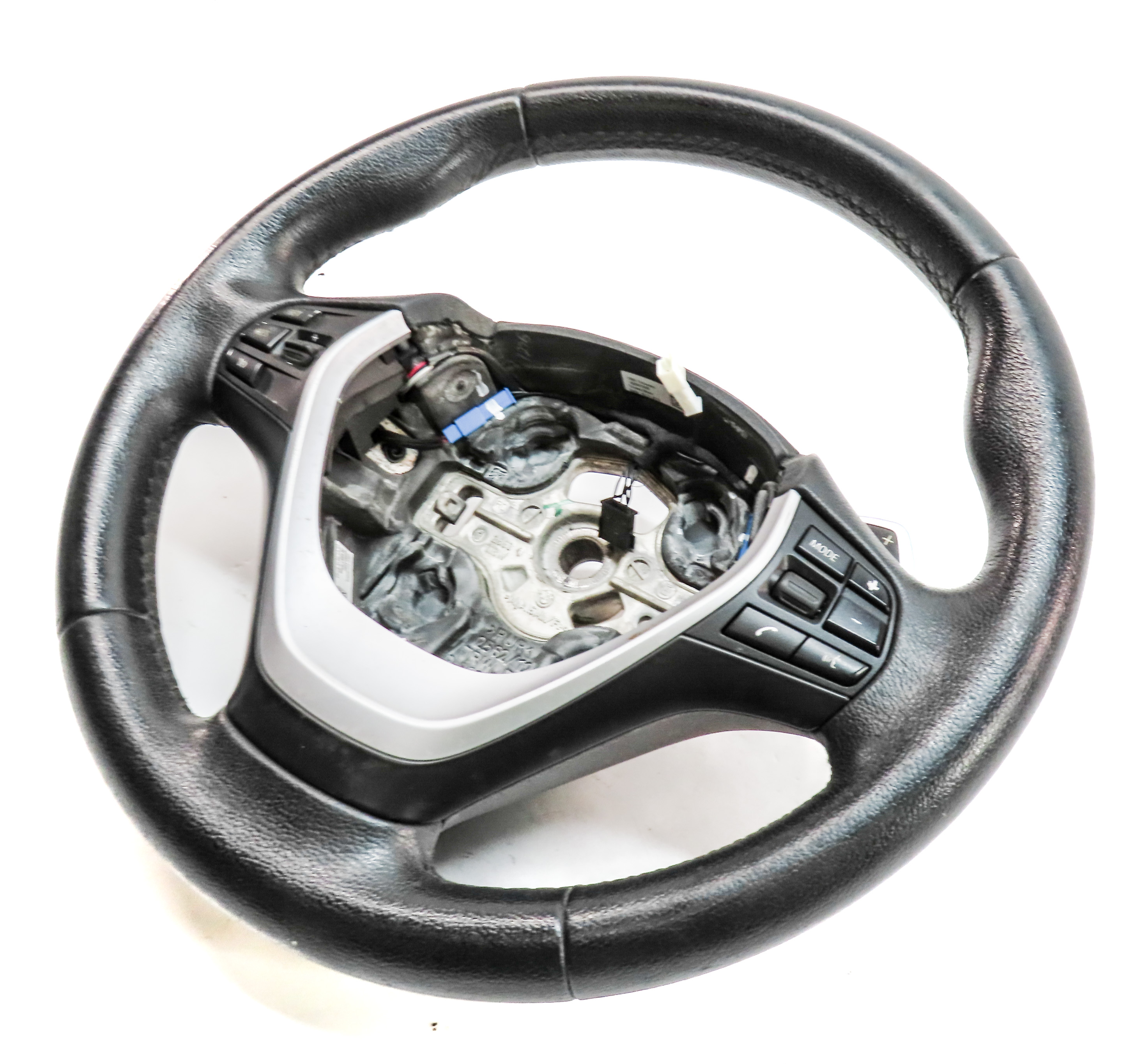 12-18 BMW 2 3 4 SERIES F22 F30 F32 SPORT STEERING WHEEL w/ SHIFT PADDLES (Black) — exact item pictured