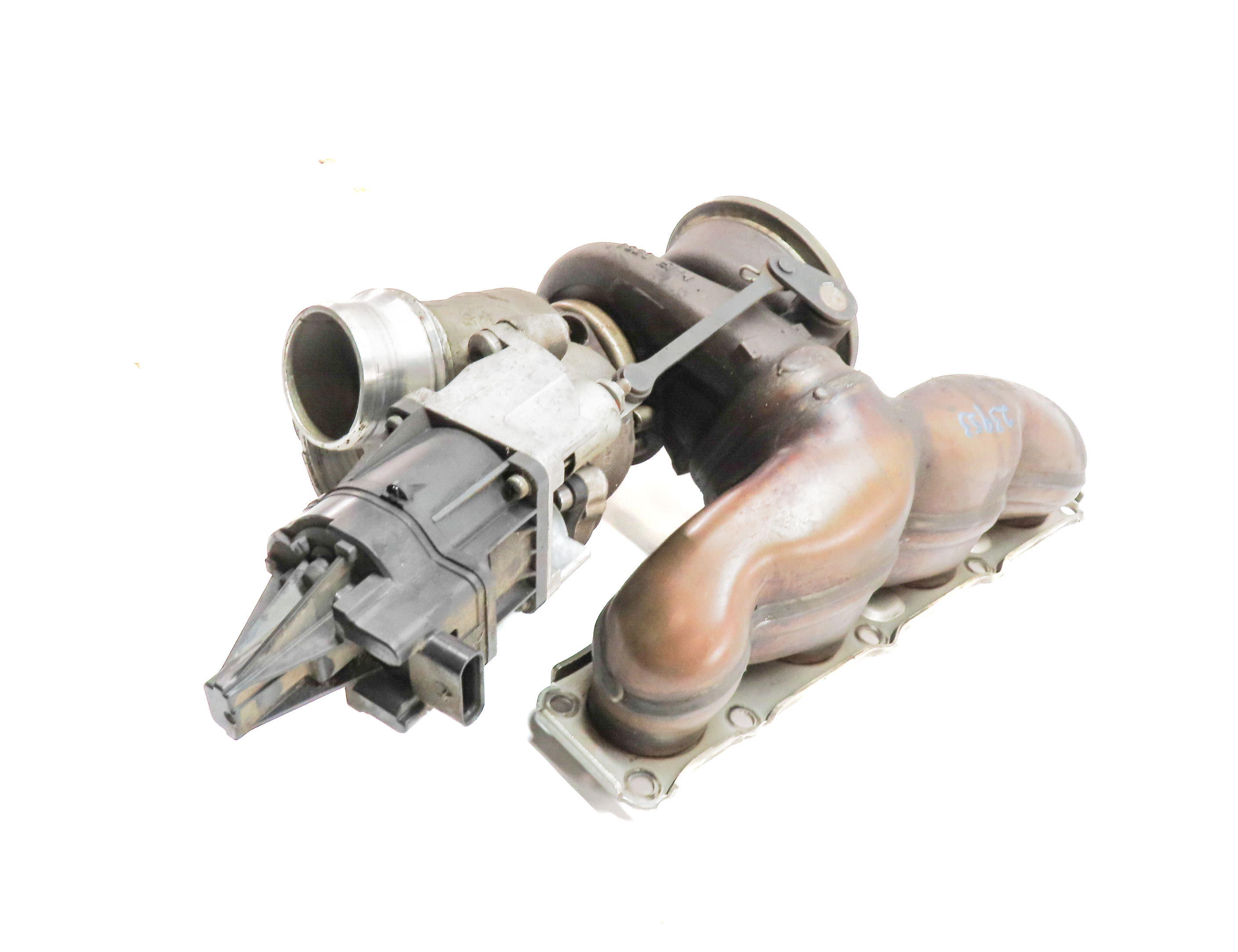 12-18 BMW 328i 428i 528i X3 X4 X5 Z4 2.0T (N26) ENGINE TURBOCHARGER w/ MANIFOLD — exact item pictured