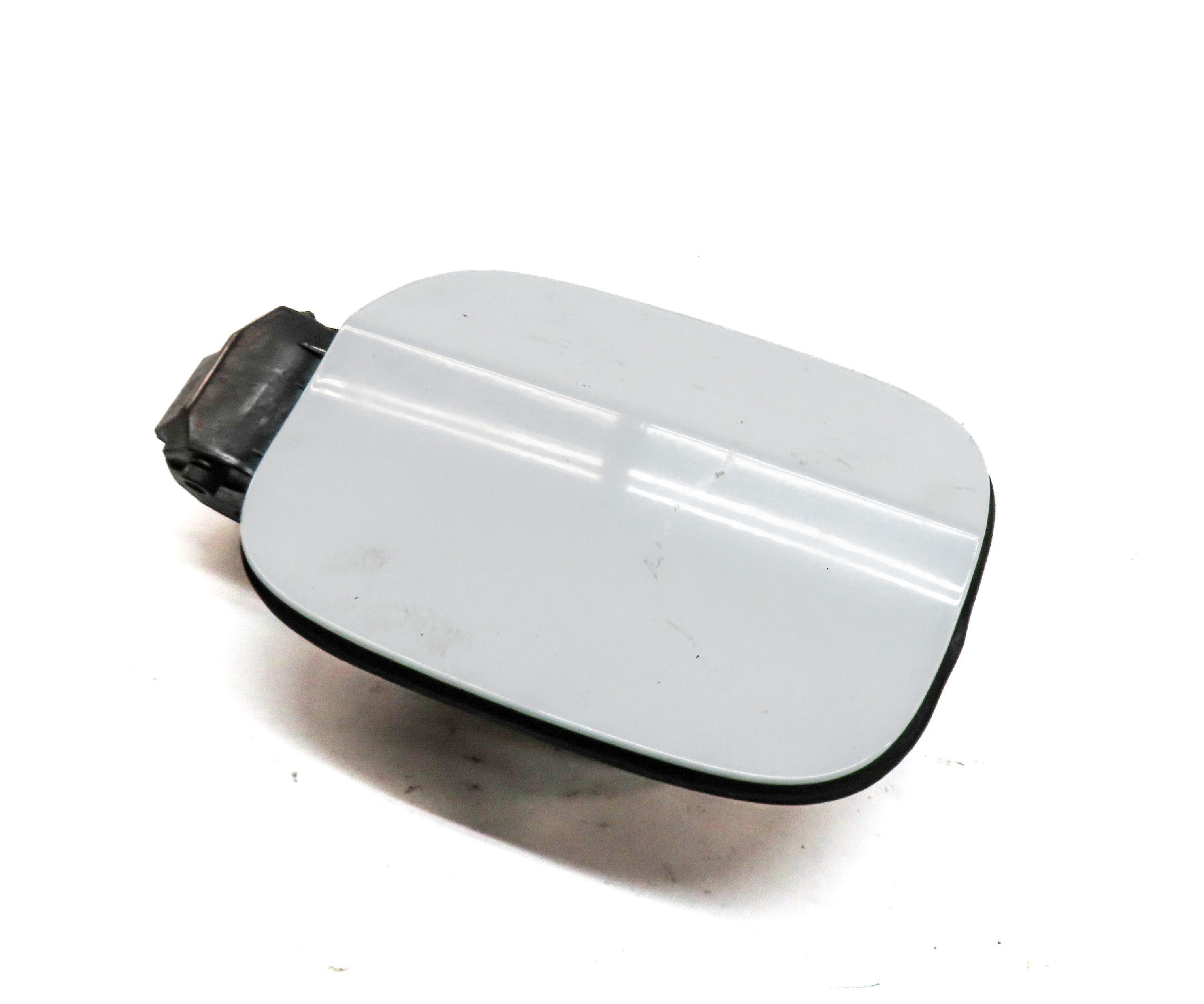 2009-2017 AUDI Q5 SQ5 (B8 8R) FUEL TANK DOOR LID COVER TRIM & HOUSING (White) — exact item pictured