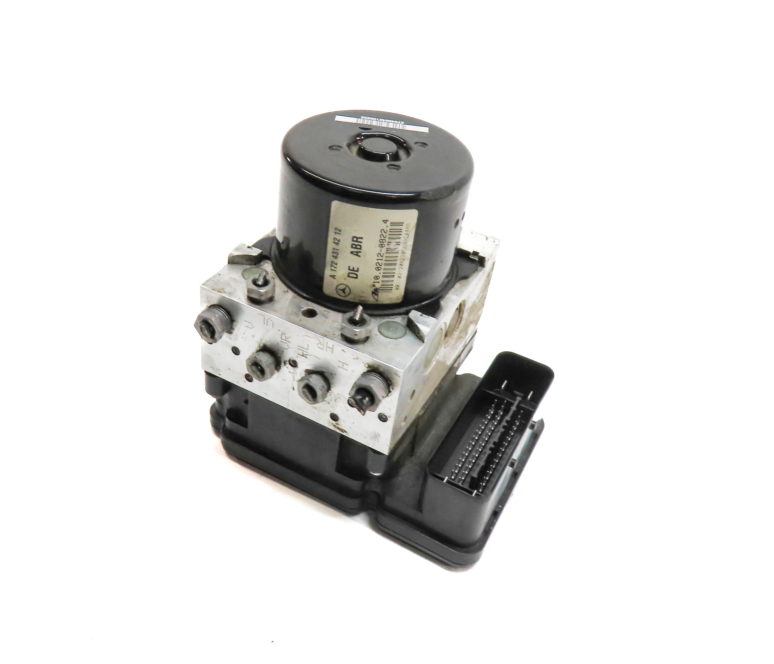 13-15 MERCEDES C250 C300 C350 GLK250 GLK350 (W204 X204) ABS ANTI LOCK BRAKE PUMP — exact item pictured