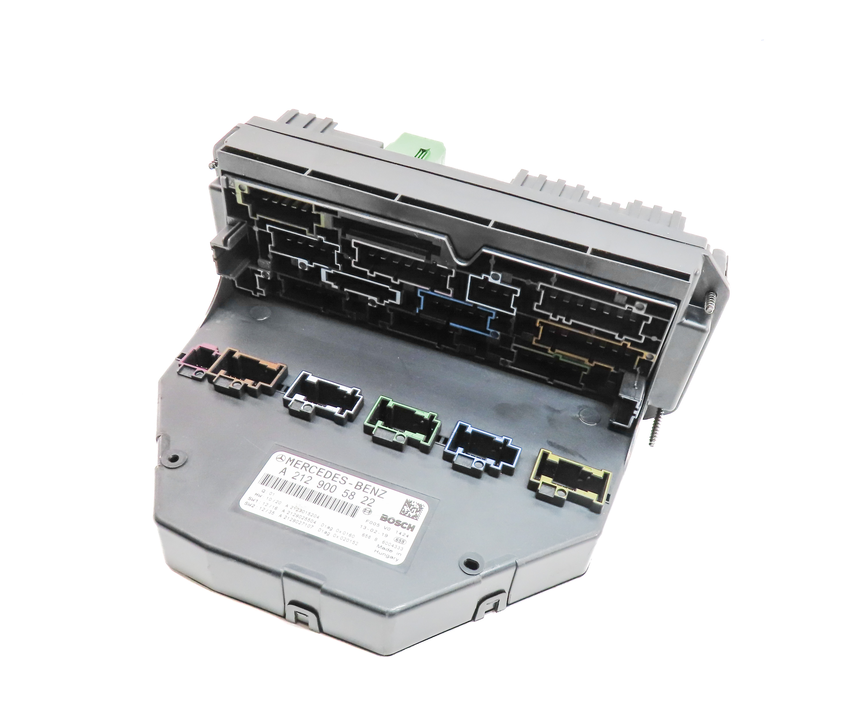 2013 MERCEDES GLK250 (X204) 2.1L DIESEL (OM651) FRONT FUSE RELAY SAM MODULE — exact item pictured
