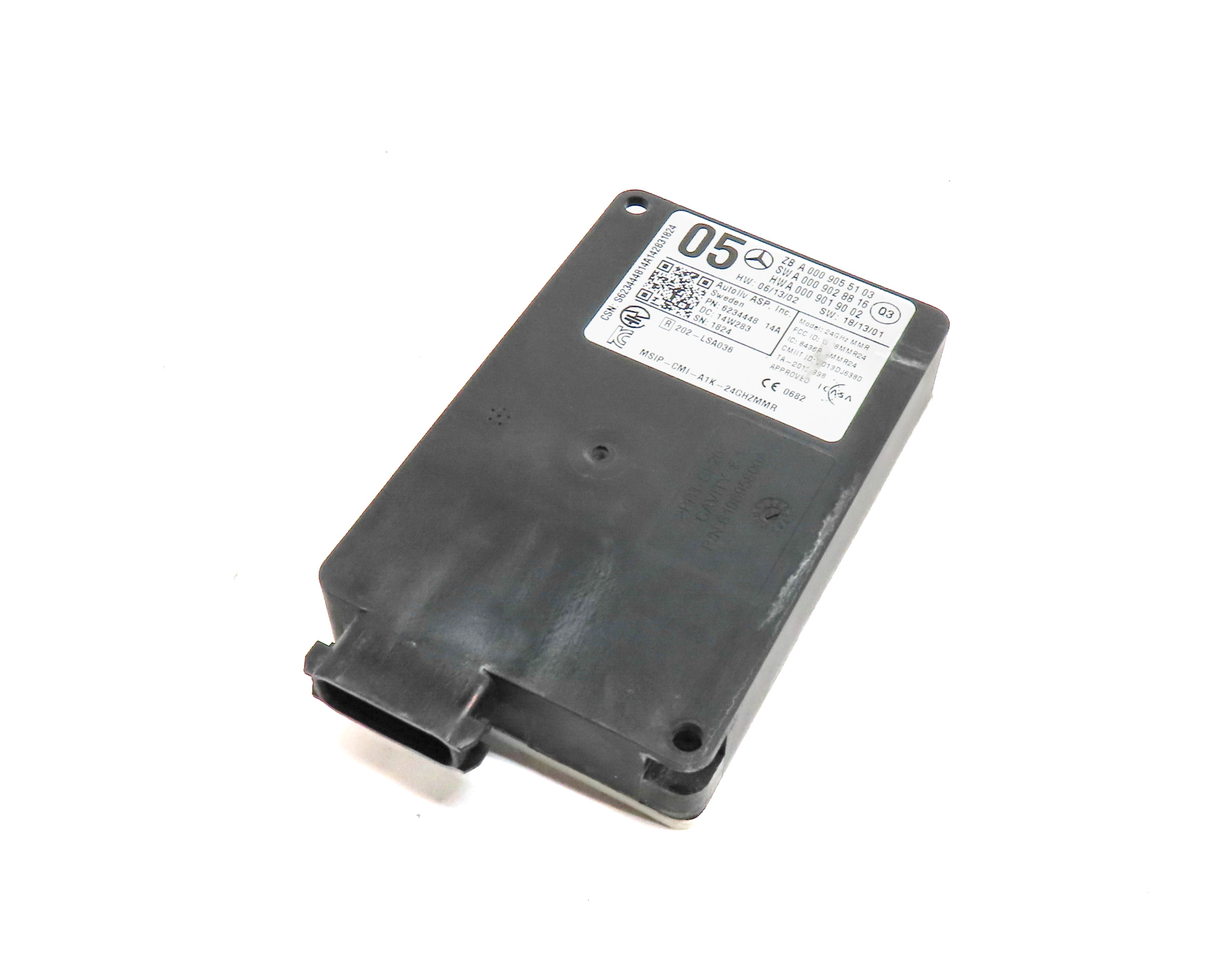 14-15 MERCEDES E-CLASS (W207 W212) FRONT ADAPTIVE CRUISE RADAR DISTANCE MODULE — exact item pictured