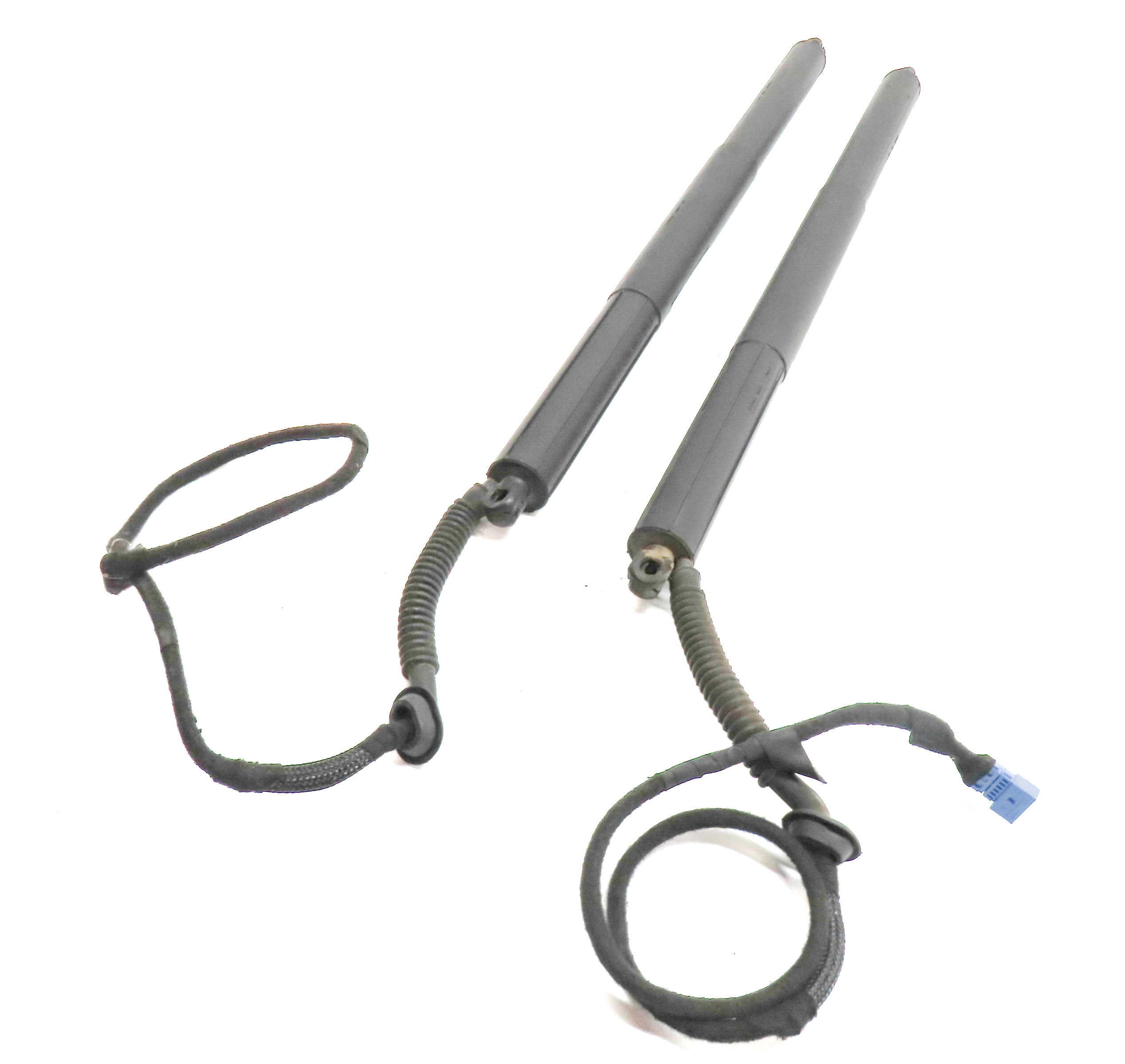 15-17 BMW X3 (F25) REAR HATCH LEFT & RIGHT ELECTRIC TRUNK SHOCK STRUT SET 2 — exact item pictured