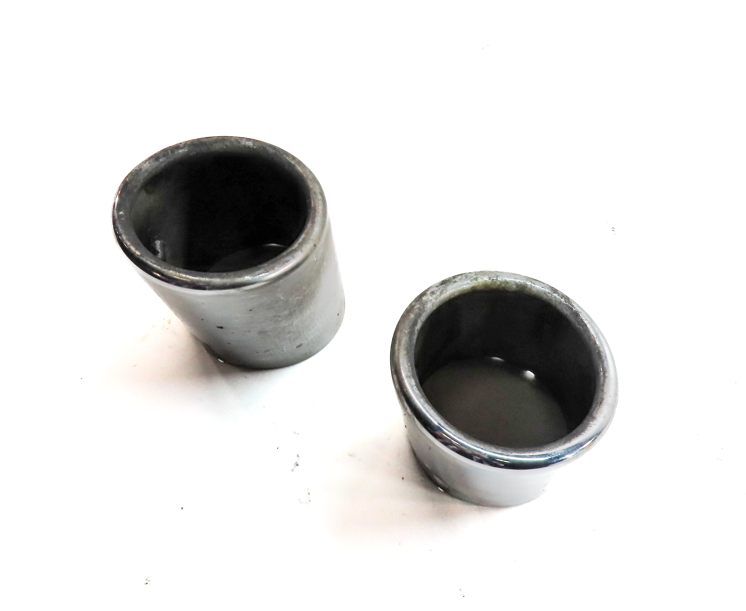 15-17 BMW X3 F25 REAR EXHAUST MUFFLER PIPE TIP TRIM SET/2 (CHROME) — exact item pictured