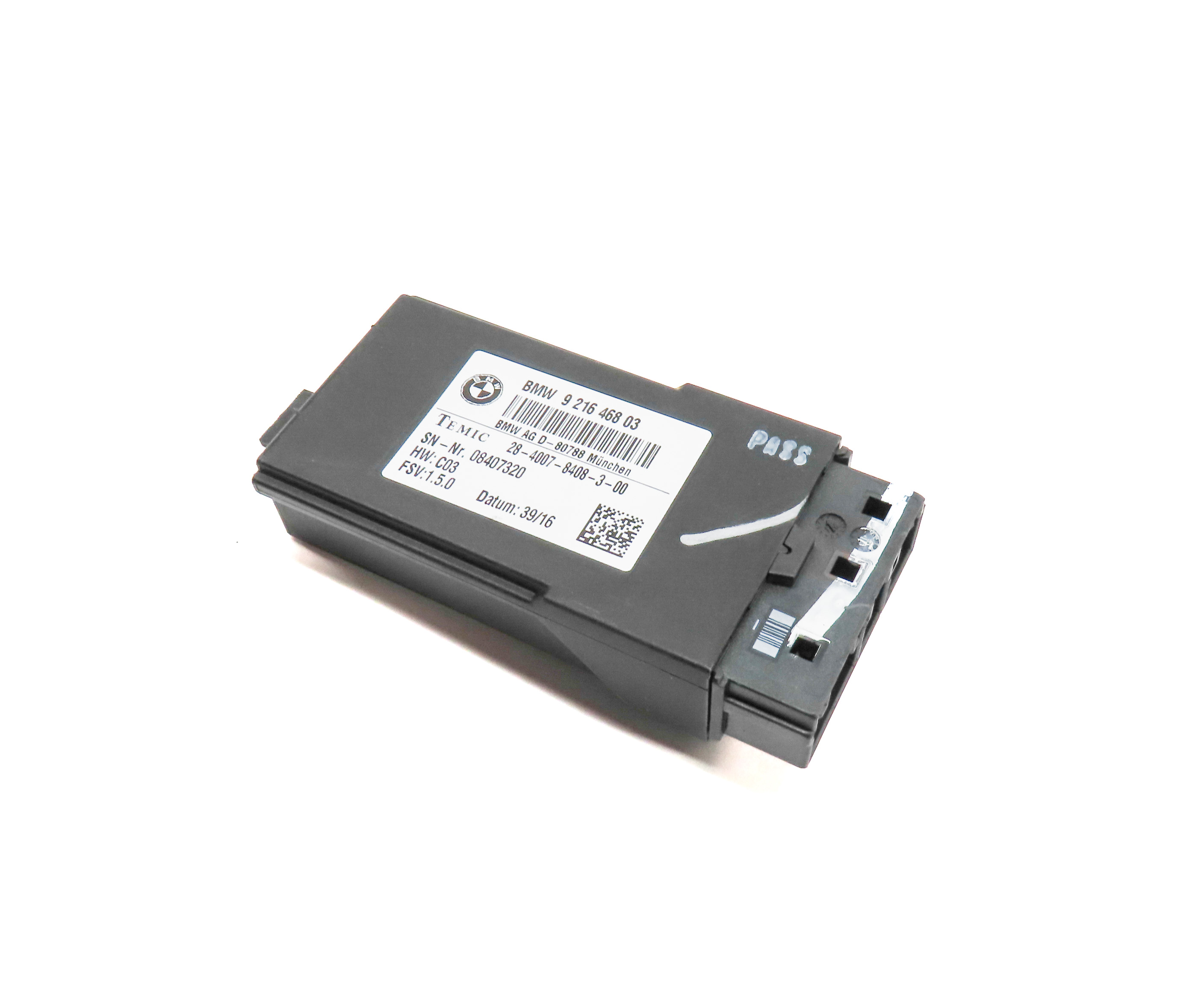 2017 BMW X3 (F25) HEATED SEAT CONTROL MODULE — exact item pictured