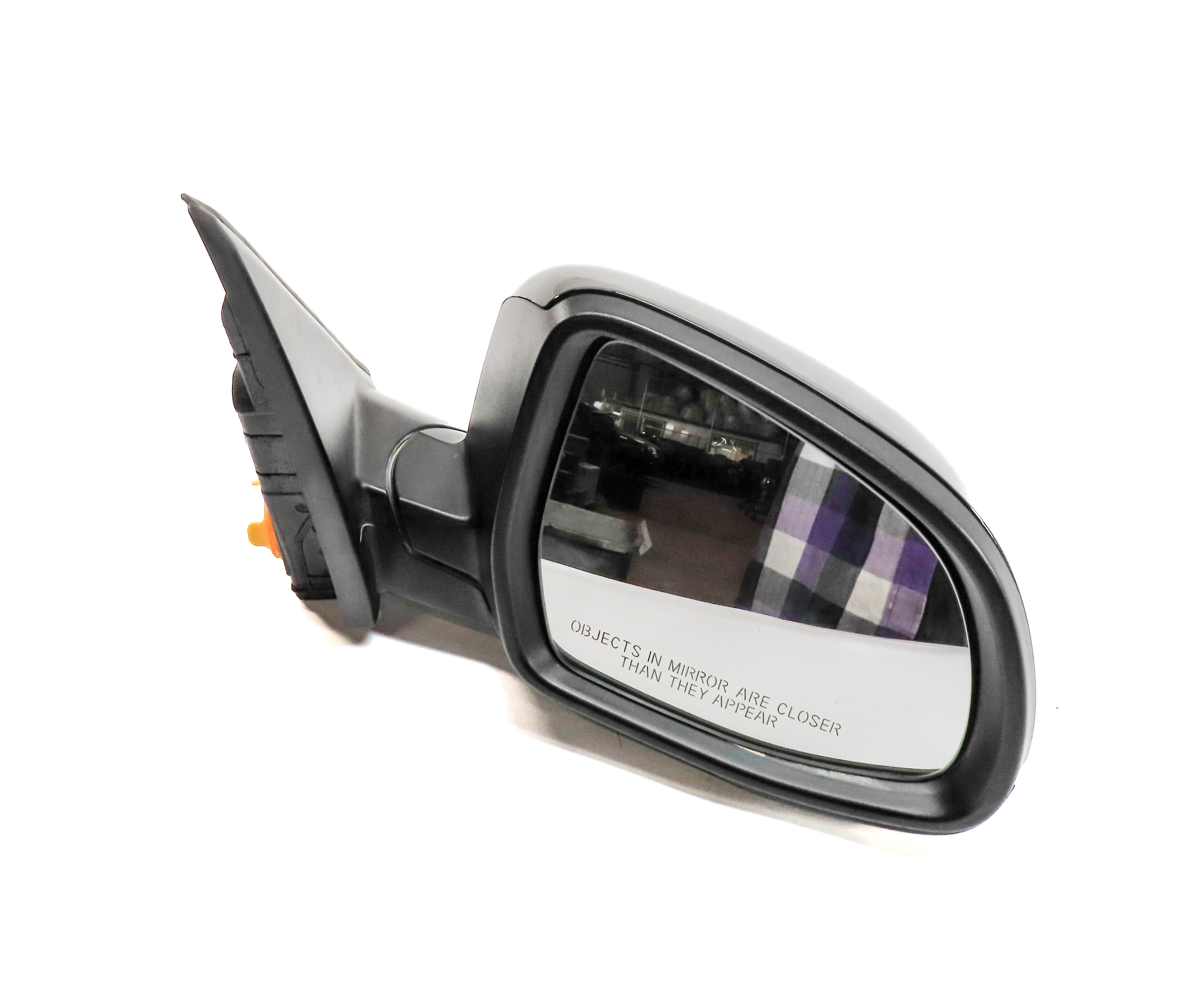 17 BMW X3 F25 FRONT RIGHT PASSENGER DOOR MIRROR w/PFOLD HEAT MEM AUTODIM (Black) — exact item pictured