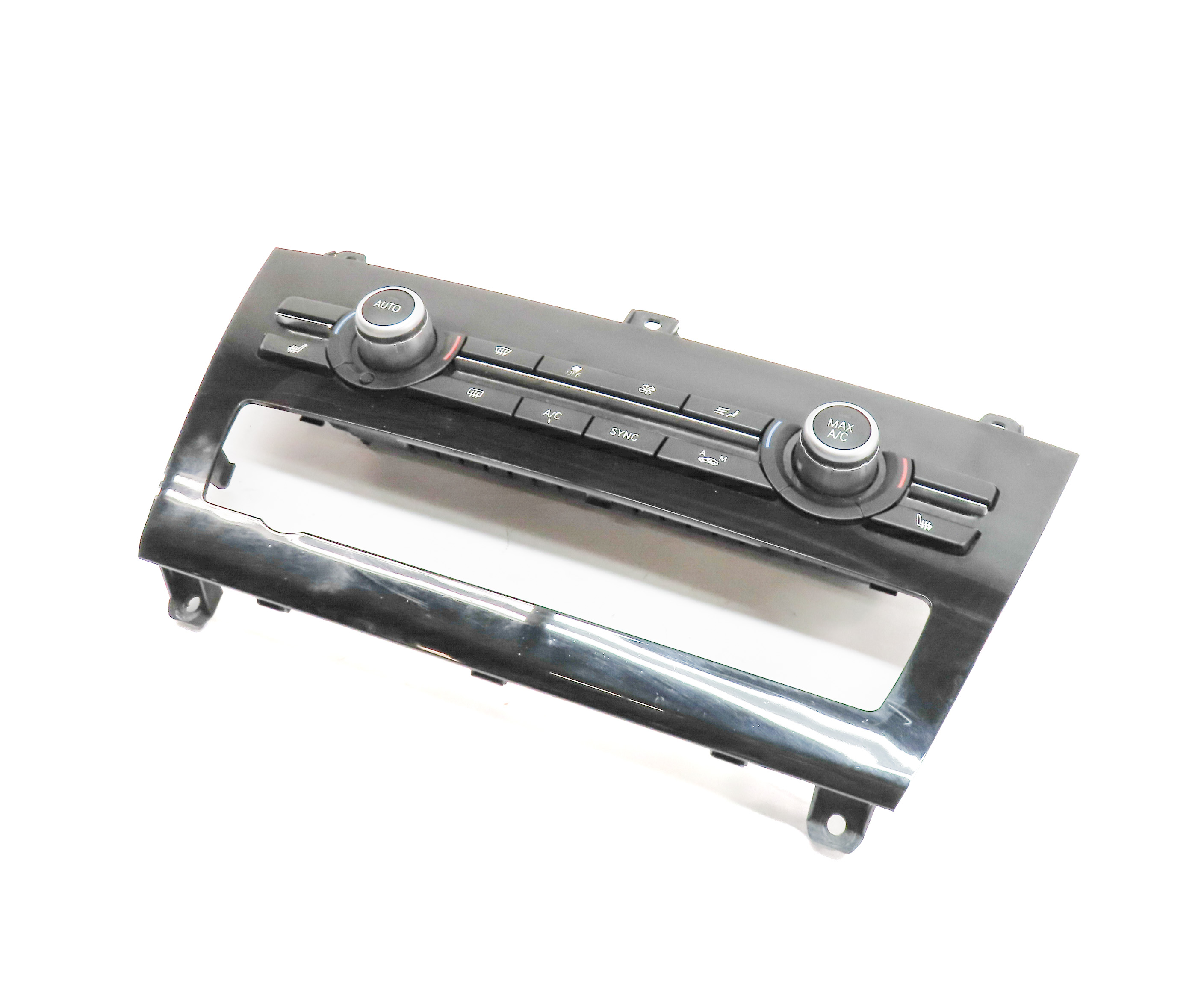 2015-2018 BMW X3 X4 (F25 F26) FRONT HVAC A/C HEATER CLIMATE CONTROL PANEL & TRIM — exact item pictured