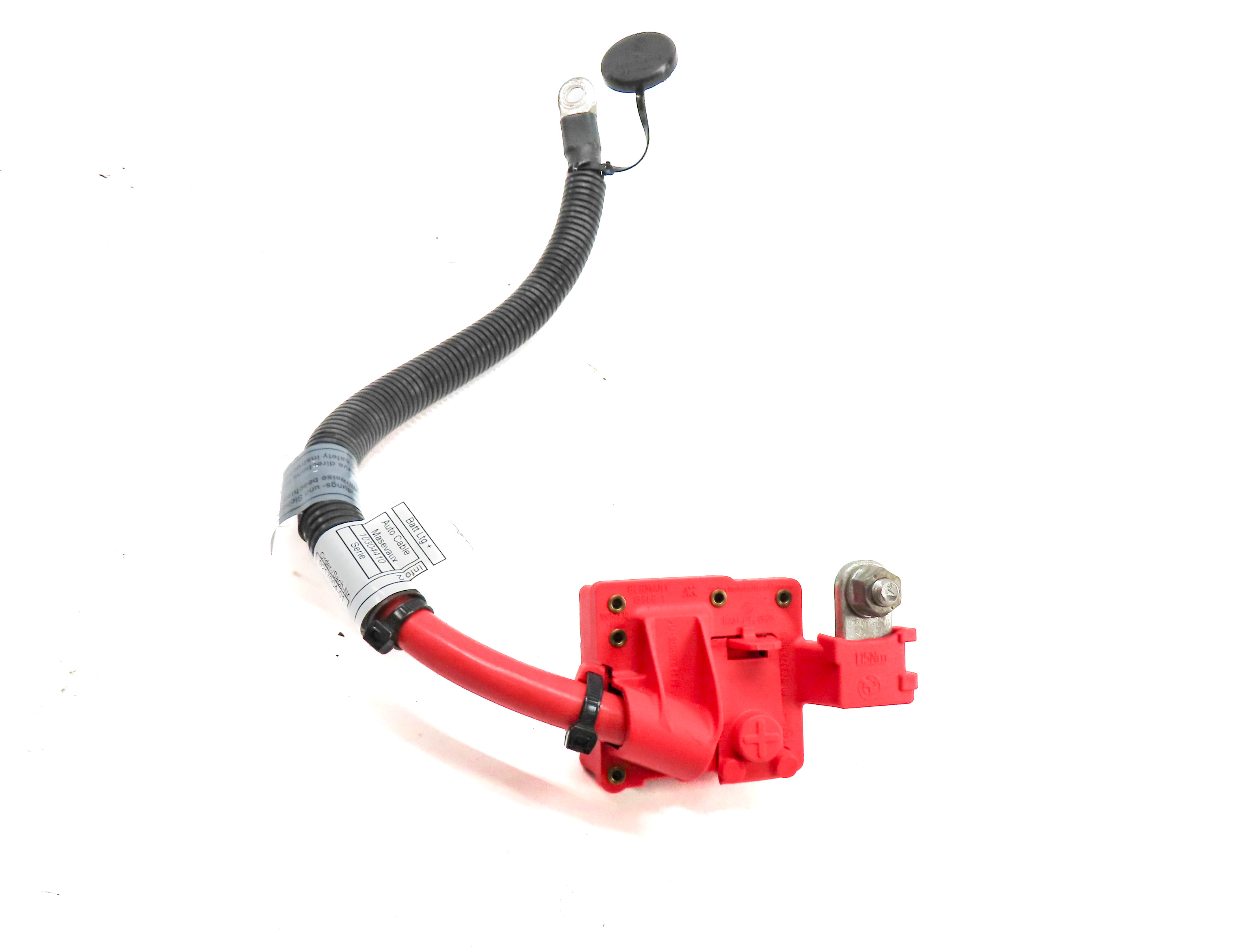 2012 BMW X5 (E70) 3.0L DIESEL (M57Y) ENGINE POSITIVE BATTERY TERMINAL CABLE — exact item pictured