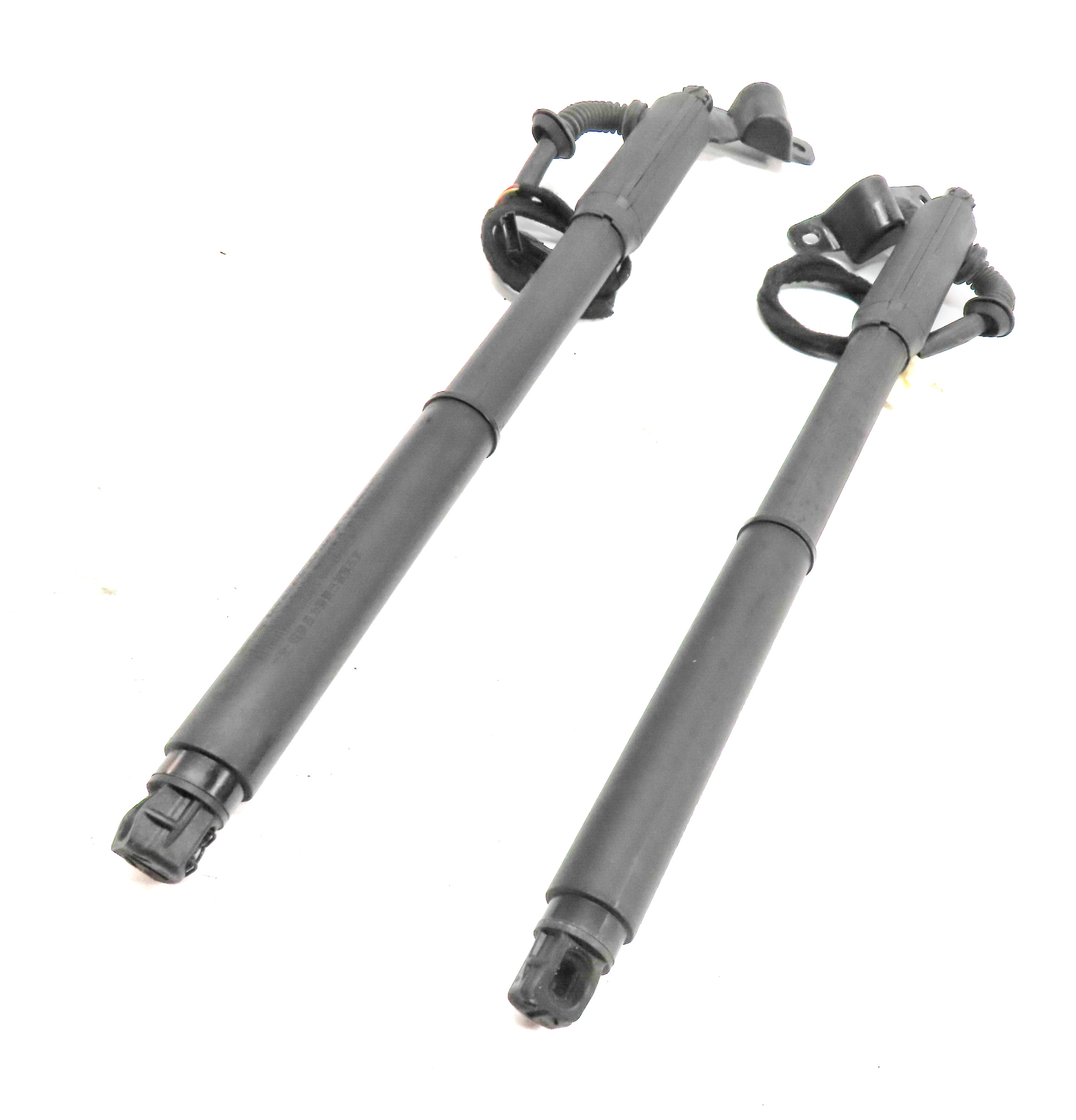 2007-2013 BMW X5 (E70) REAR HATCH TRUNK SPINDLE DRIVE ELECTRIC SHOCK STRUT SET-2 — exact item pictured