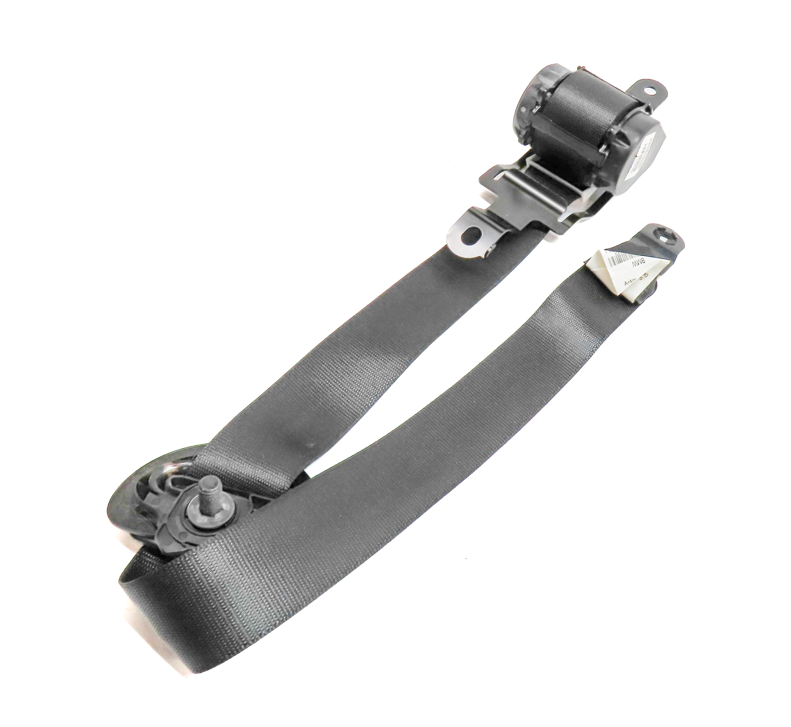 2012 BMW X5 (E70) REAR 2ND ROW LEFT SEAT SEATBELT BELT RETRACTOR (Black) — exact item pictured