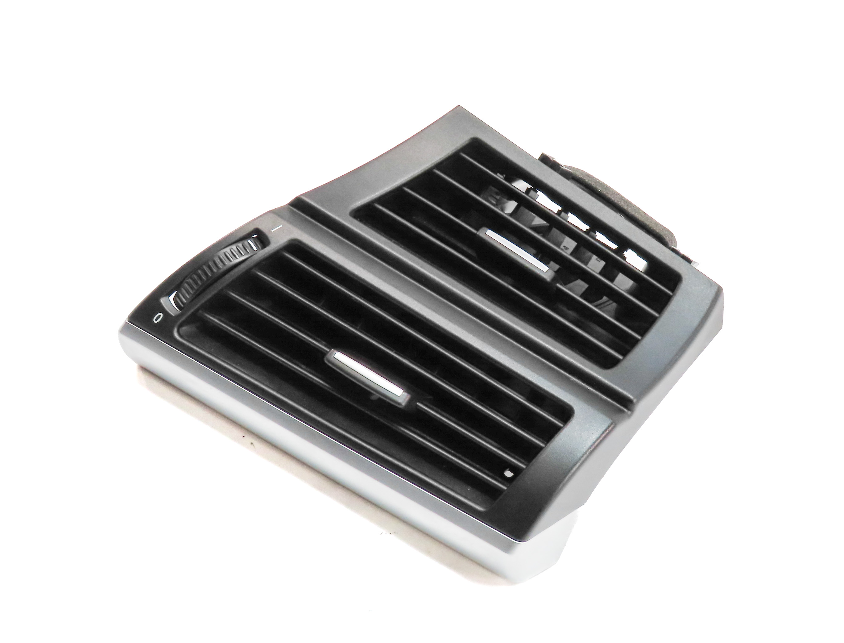2012 BMW X5 (E70) FRONT RIGHT PASSENGER OUTER DASH HEAT AIR AC VENT (Black) — exact item pictured