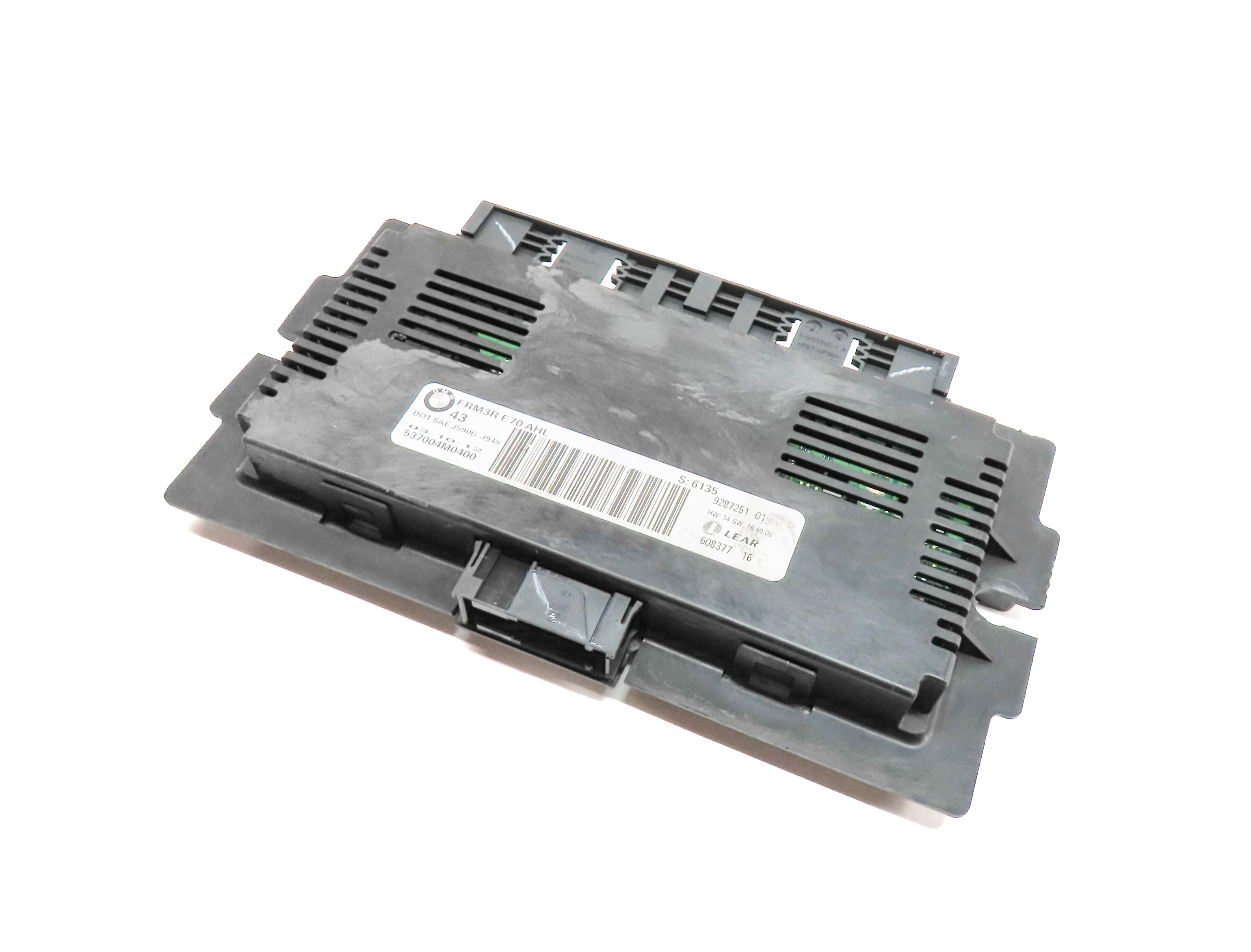 07-14 BMW X5 X5M X6 X6M (E70 E71) FRM3 FRM III AHL BCM BODY LIGHT CONTROL MODULE — exact item pictured