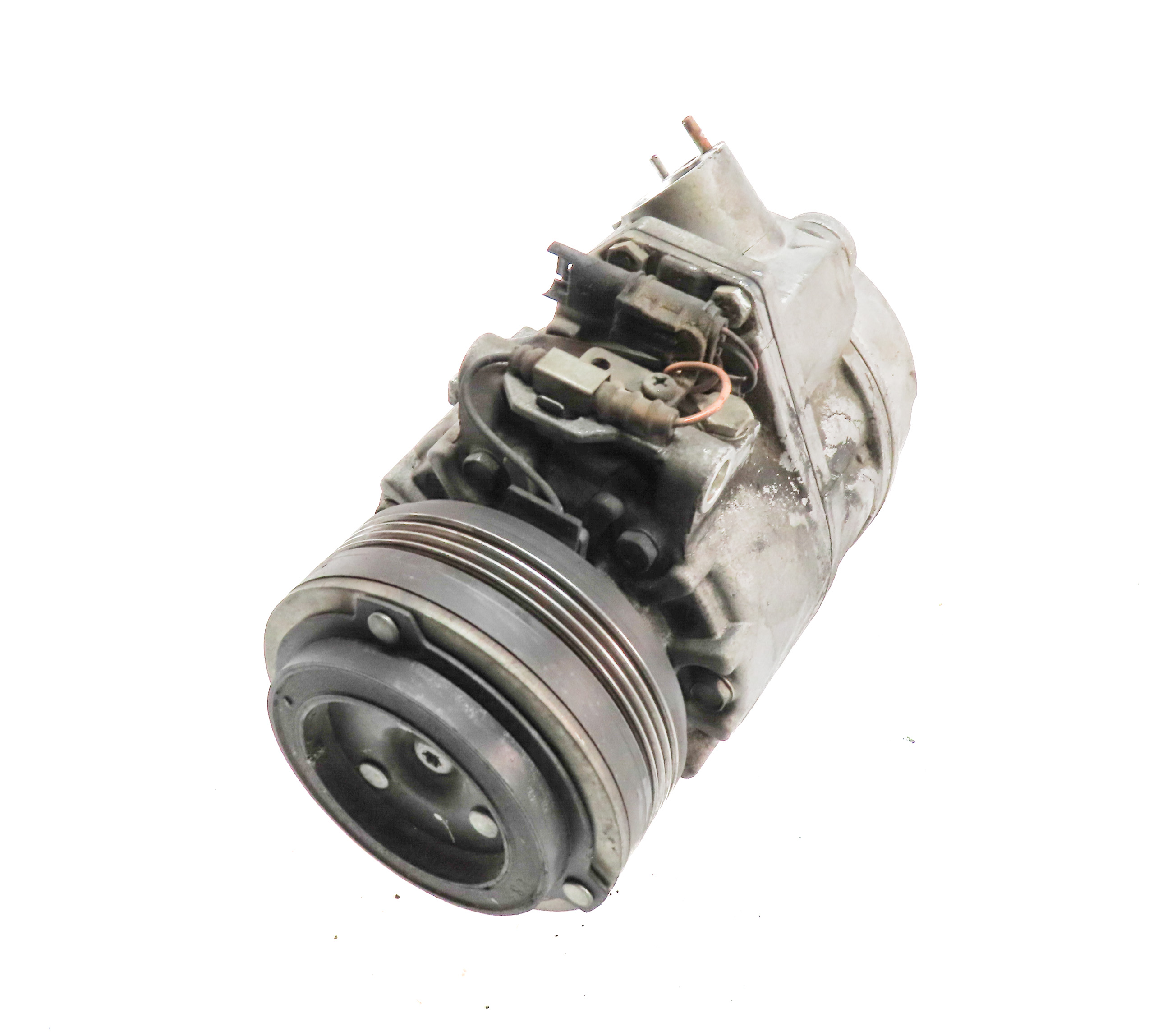 09-13 BMW X5 (E70) 3.0L M57 DIESEL ENGINE A/C AIR CONDITIONING COMPRESSOR PUMP — exact item pictured