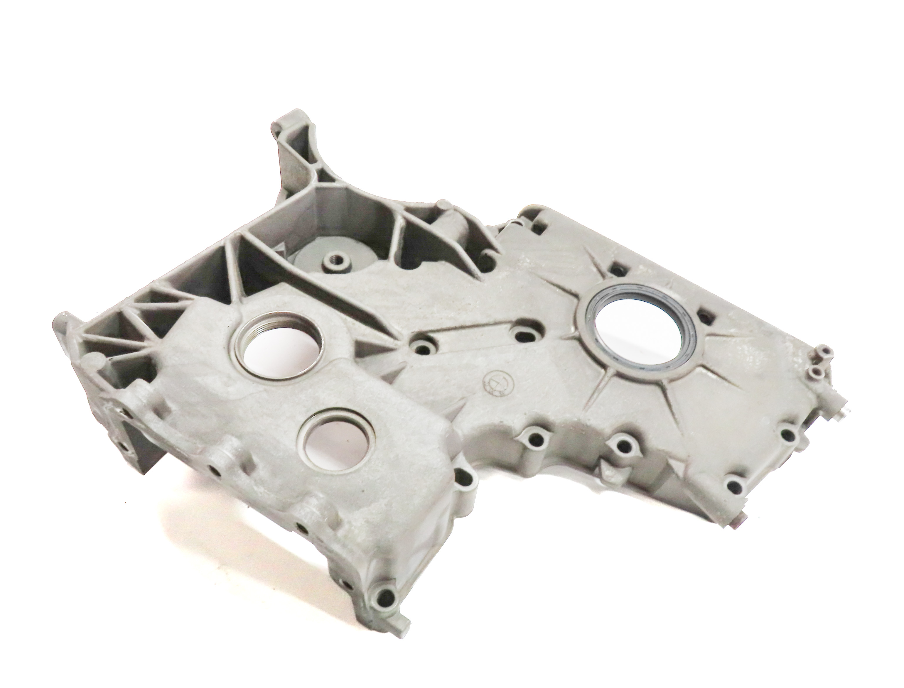 2009-2013 BMW X5 (E70) 3.0L M57Y TURBO DIESEL ENGINE - LOWER TIMING COVER — exact item pictured