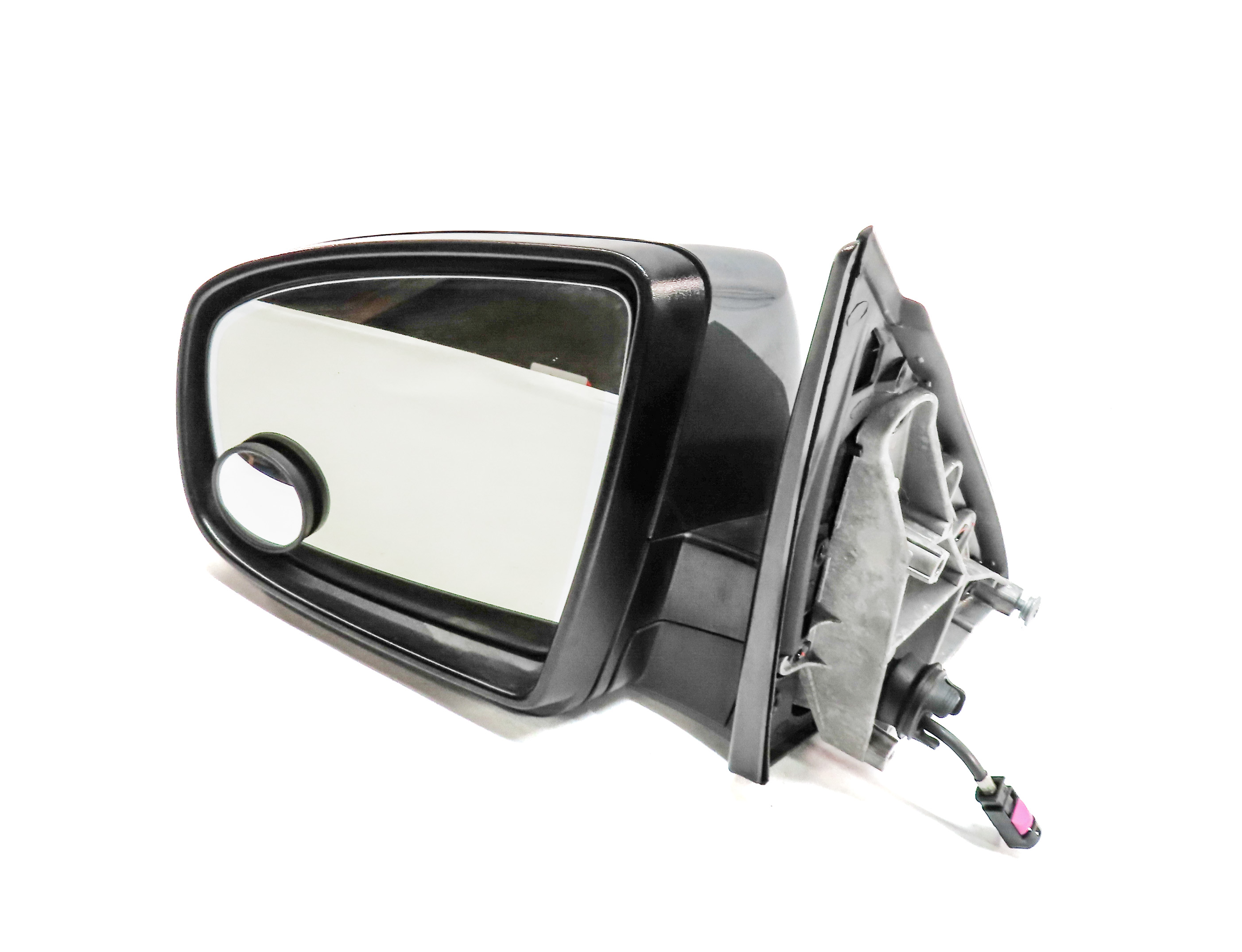 2010-2013 BMW X5 (E70) LEFT P-FOLD MEM AUTODIM CAMERA HEATED DOOR MIRROR (Gray) — exact item pictured