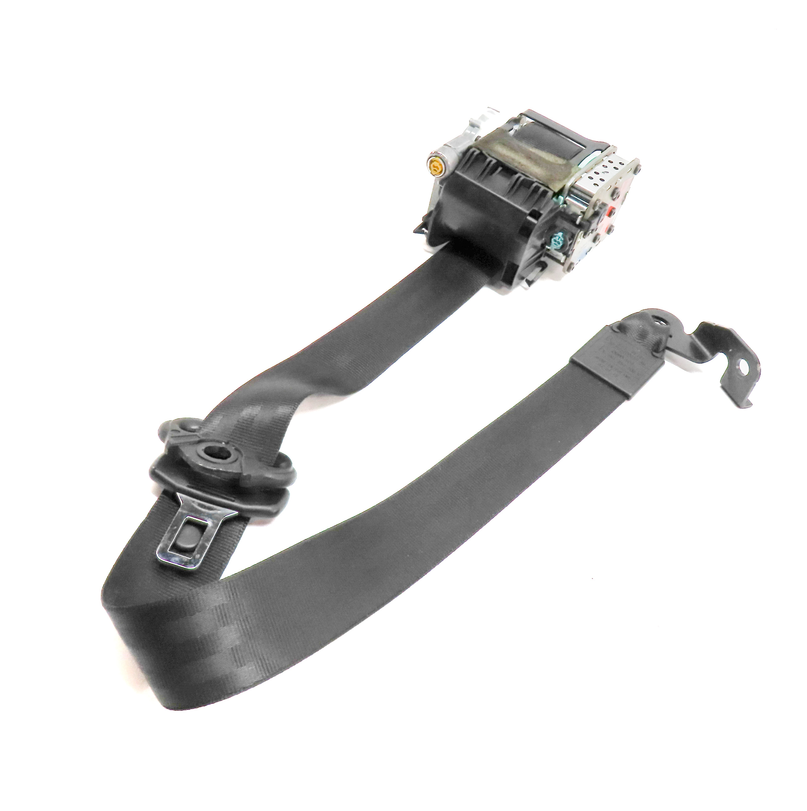 09-17 AUDI Q5 8R FRONT RIGHT PASSENGER SEAT SEATBELT RETRACTOR (Black) — exact item pictured