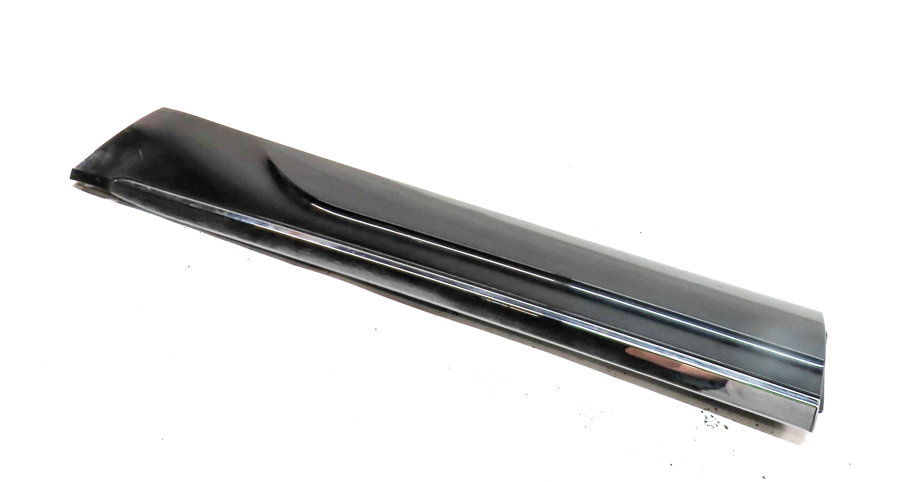13-17 AUDI Q5 (B8 8R) REAR LEFT DOOR EXTERIOR LOWER MOULDING RUNNER TRIM (Black) — exact item pictured