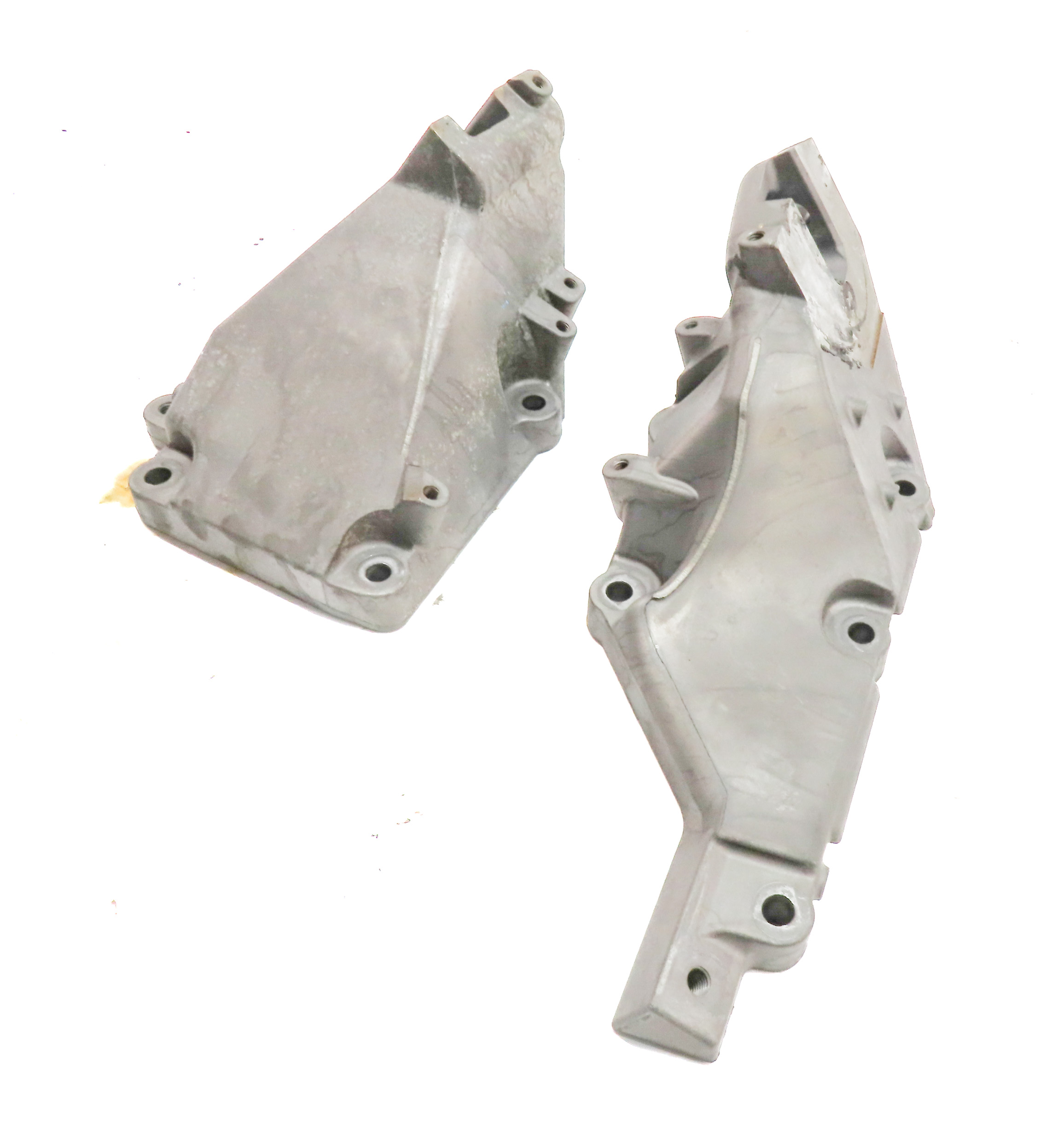 13 MERCEDES GL450 X166 4.6L 278.928 LEFT & RIGHT ENGINE MOTOR MOUNT BRACKET SET — exact item pictured