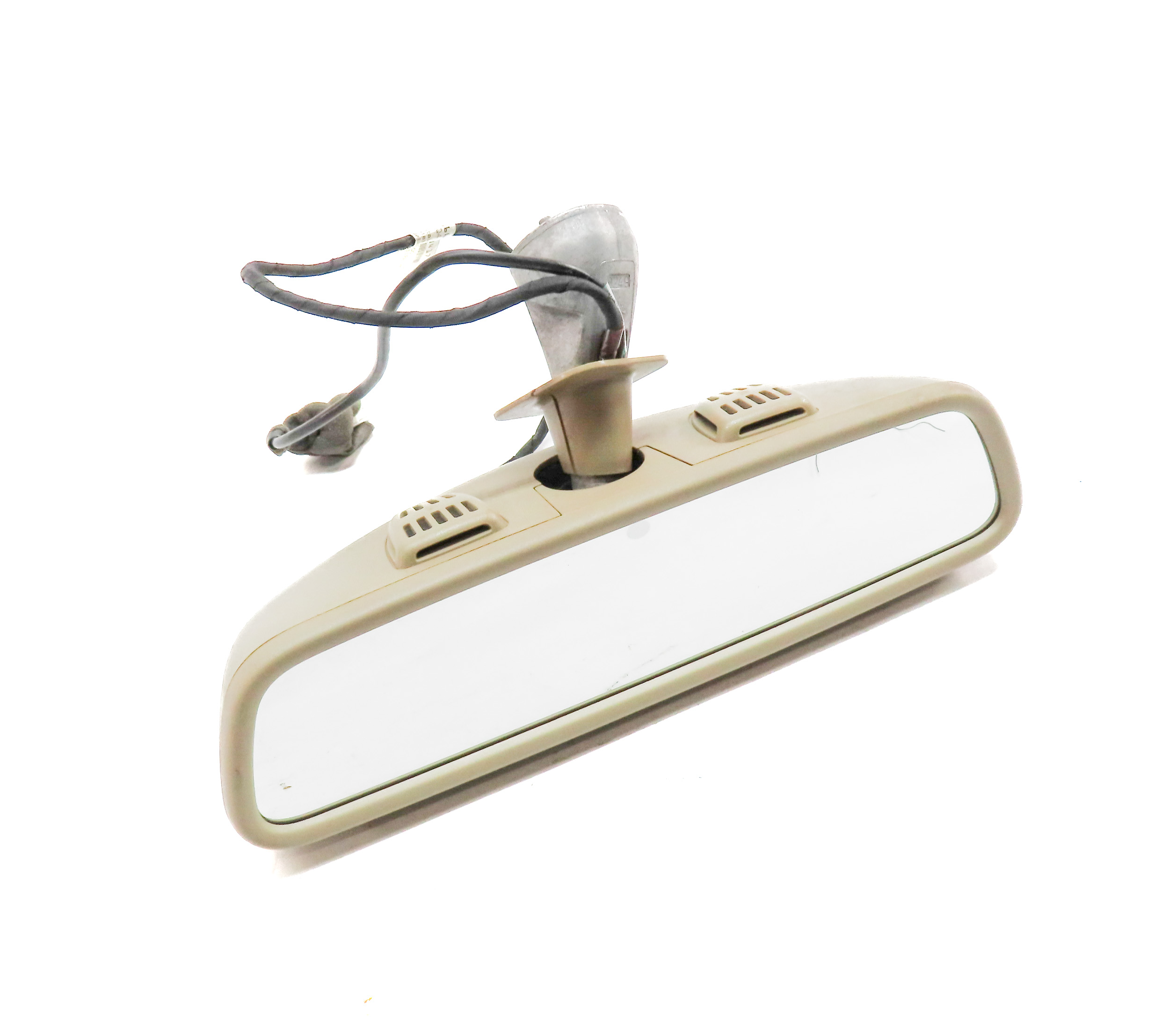 12-16 MERCEDES GL ML CLASS (W166 X166) AUTODIM HOMELINK REARVIEW MIRROR (Beige) — exact item pictured