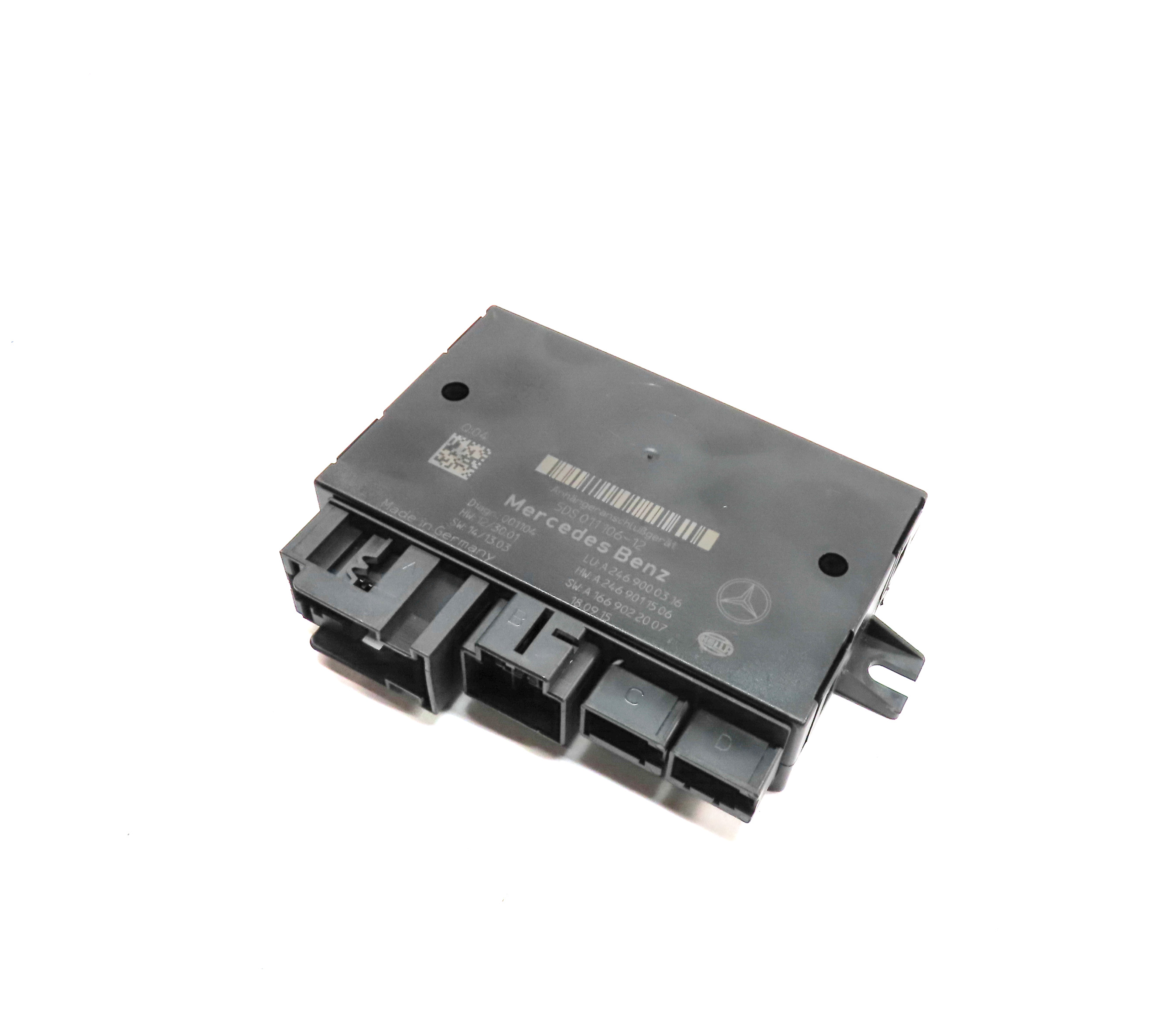 2015-201616 MERCEDES CLA GLE GL350 GL450 GL550 (X166) TOWING CONTROL MODULE — exact item pictured