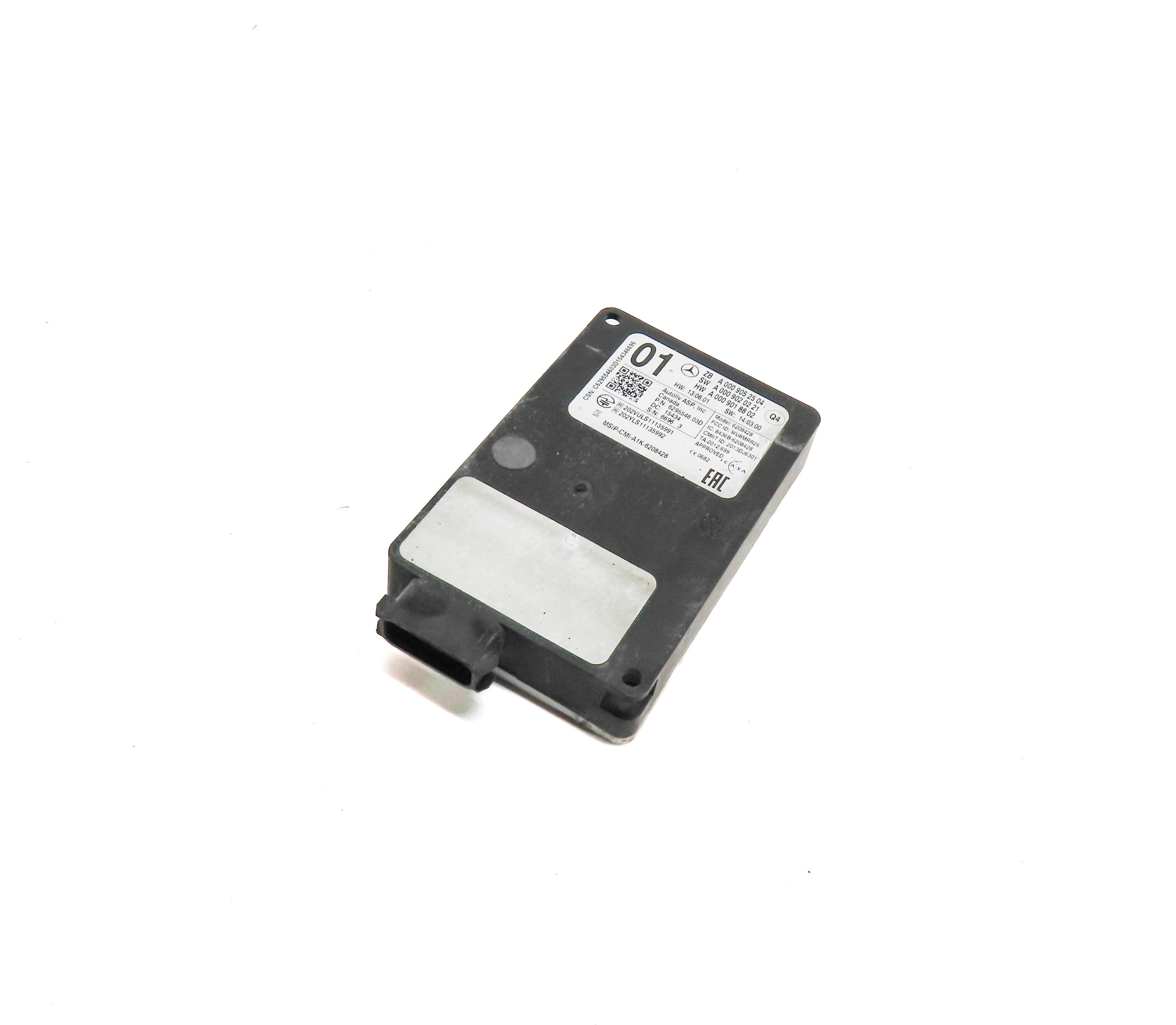 2016 MERCEDES GL450 (X166) REAR DRIVER ASSIST BLIND SPOT RADAR SENSOR MODULE — exact item pictured