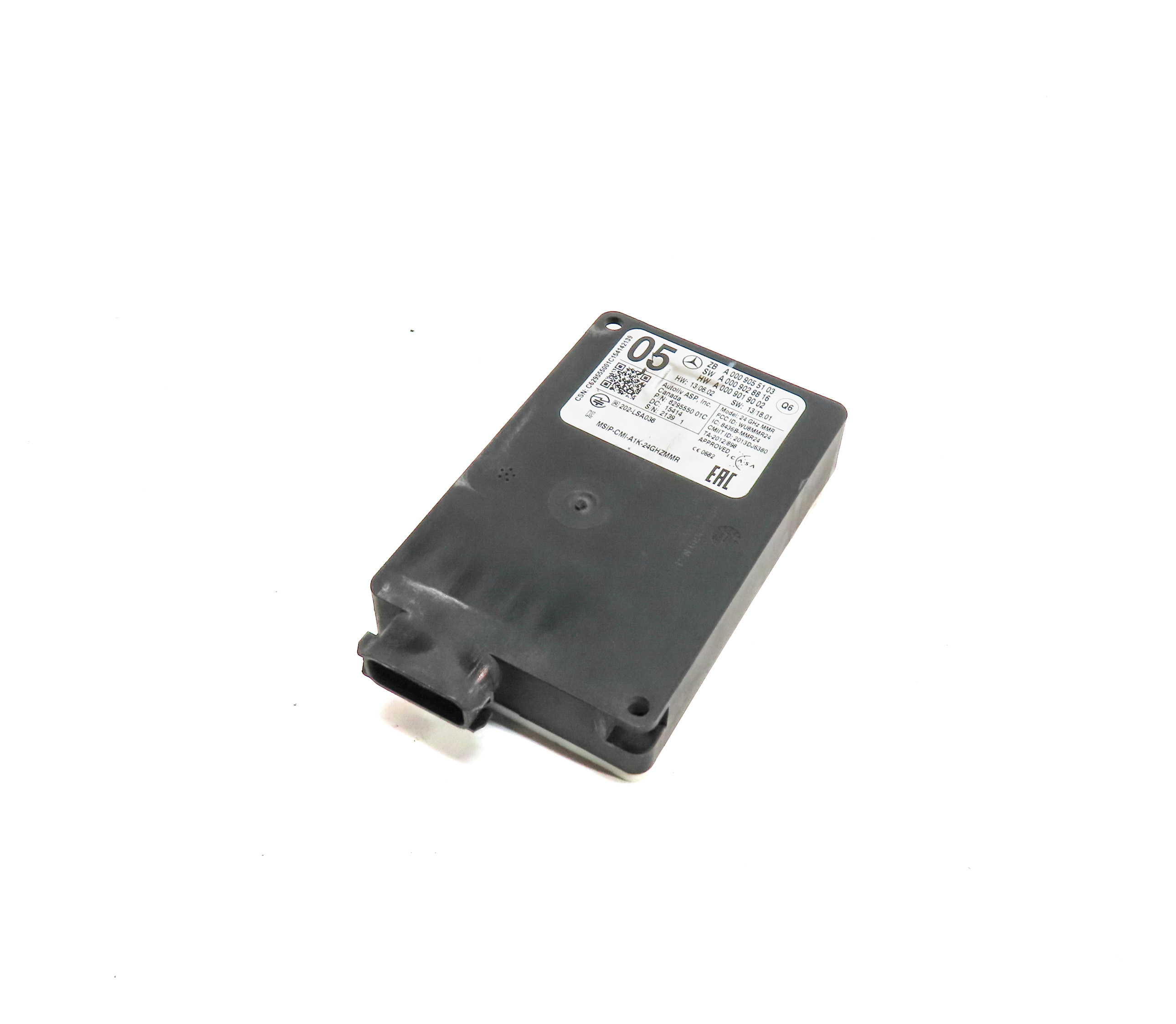 2016 MERCEDES GL450 (X166) FRONT DRIVER ASSIST COLLISION AVOIDANCE RADAR SENSOR — exact item pictured