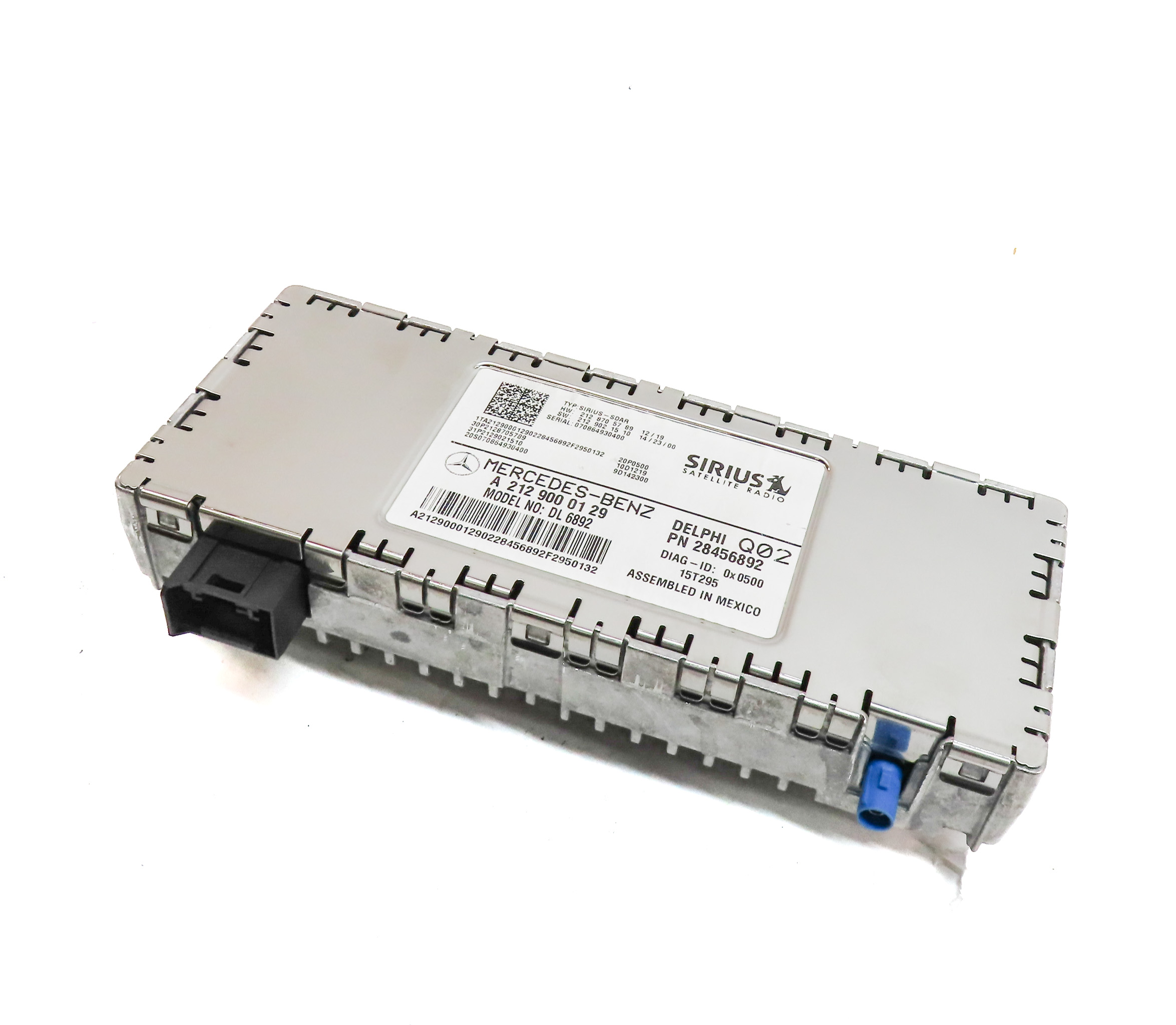 2016 MERCEDES GL450 (X166) SIRIUS SATELLITE RADIO RECEIVER CONTROL MODULE — exact item pictured