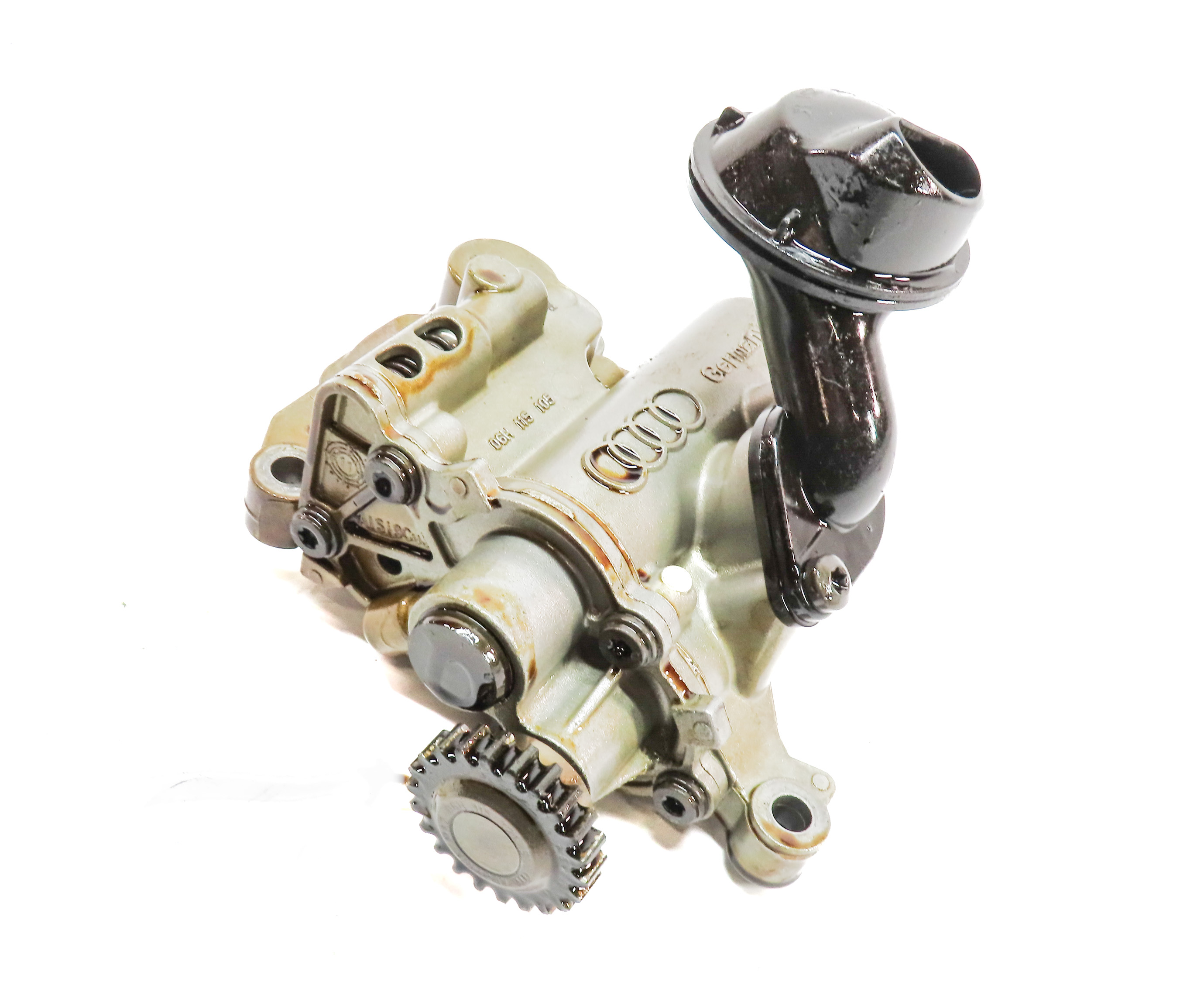 2014 AUDI A4 ALLROAD (B8) 2.0L (CPMB) ENGINE MOTOR OIL FLUID PUMP w/PICK UP TUBE — exact item pictured