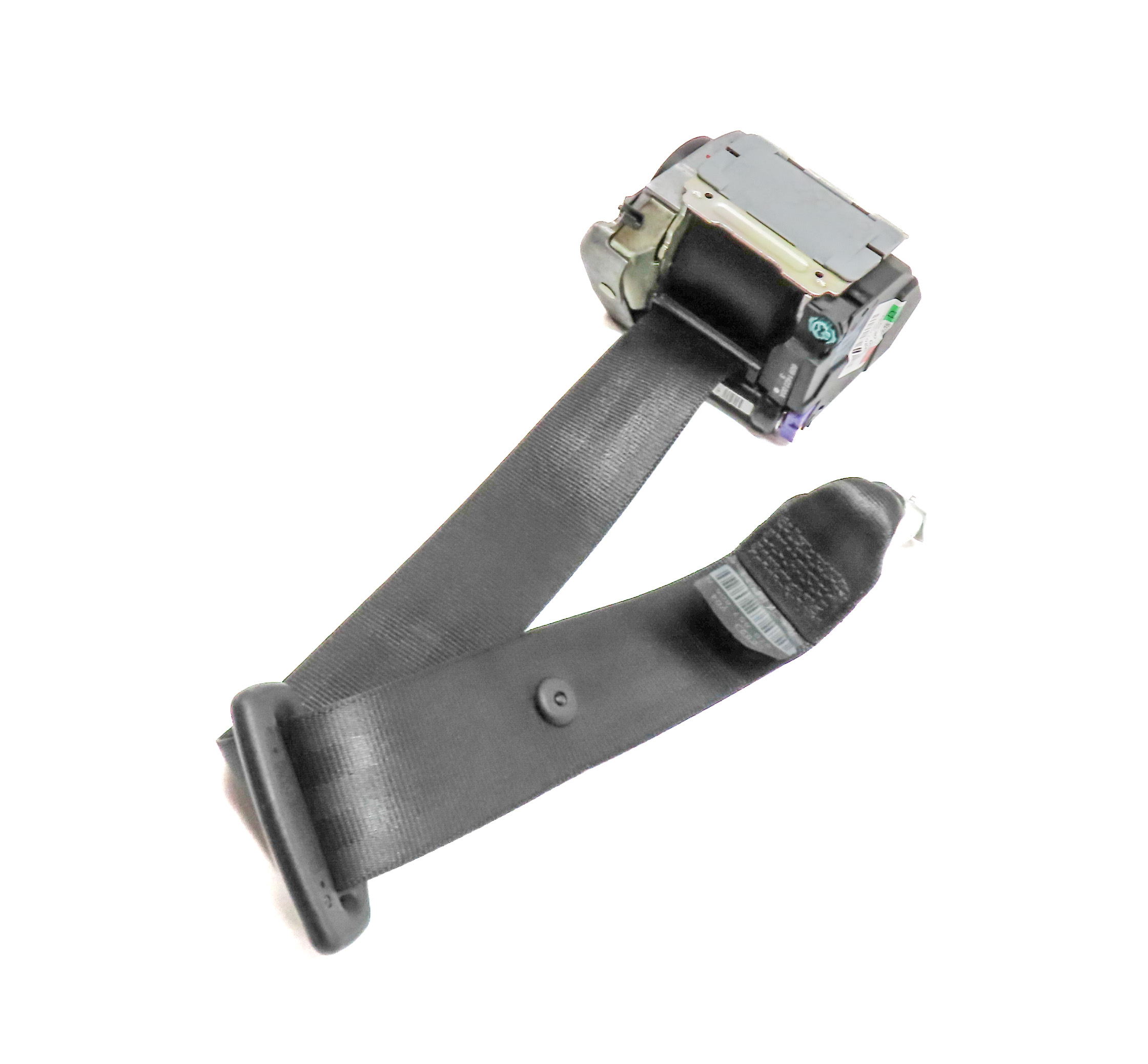 2014 AUDI A4 ALLROAD WAGON (B8) REAR RIGHT SEAT SEATBELT RETRACTOR (Black) — exact item pictured