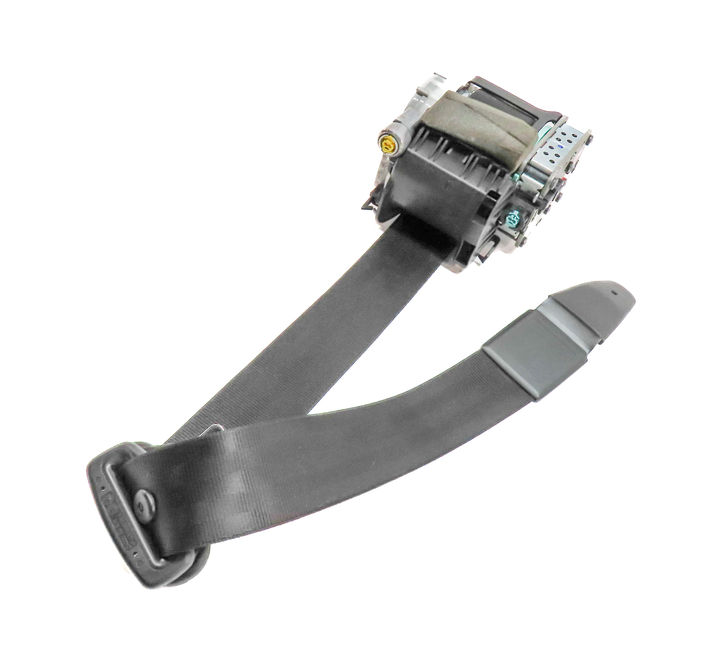 13-16 AUDI ALLROAD WAGON B8 FRONT RIGHT PASSENGER SEAT SEATBELT RETRACTOR(Black) — exact item pictured