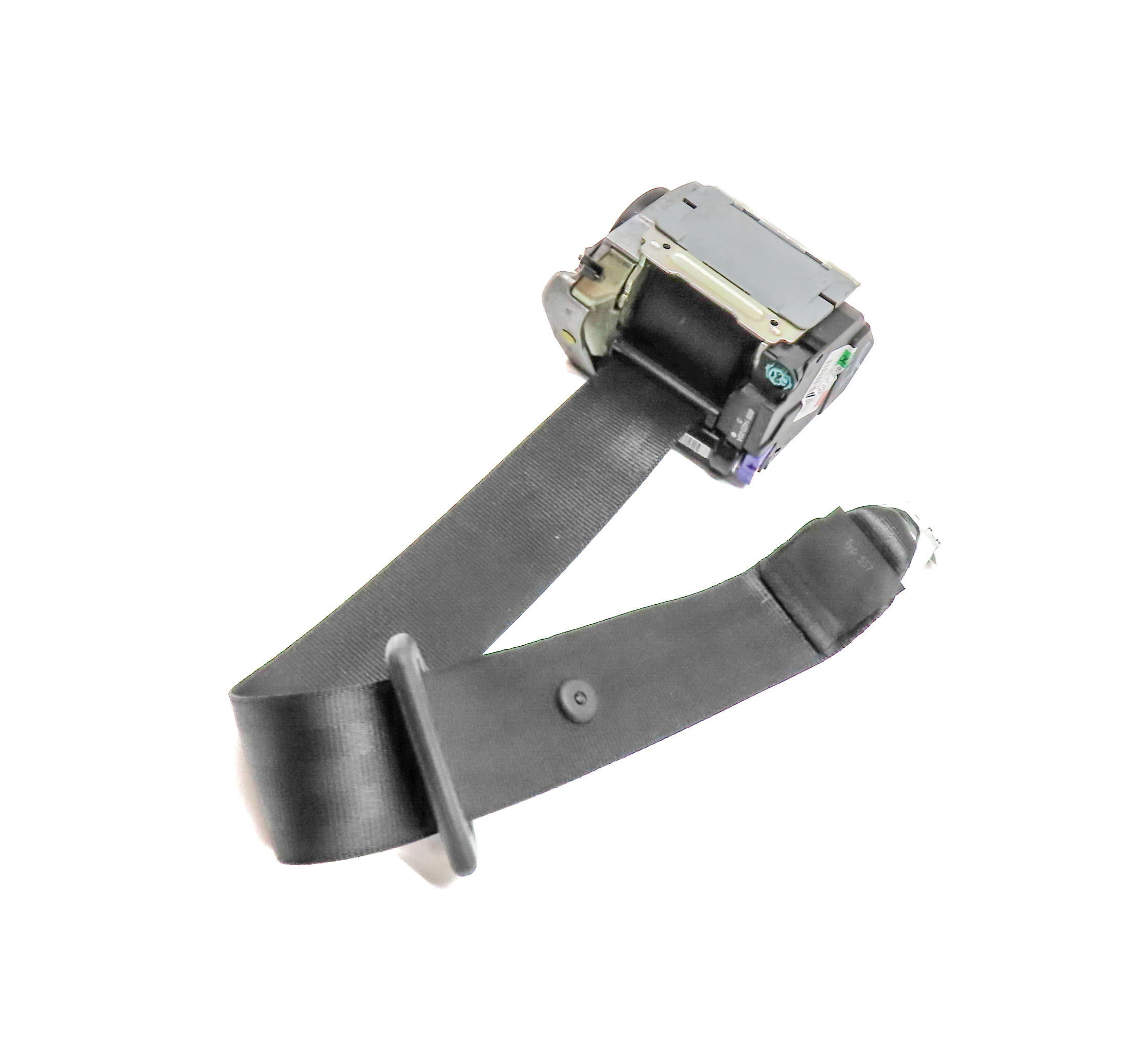2014 AUDI A4 ALLROAD WAGON (B8) REAR LEFT SEAT SEATBELT RETRACTOR (Black) — exact item pictured