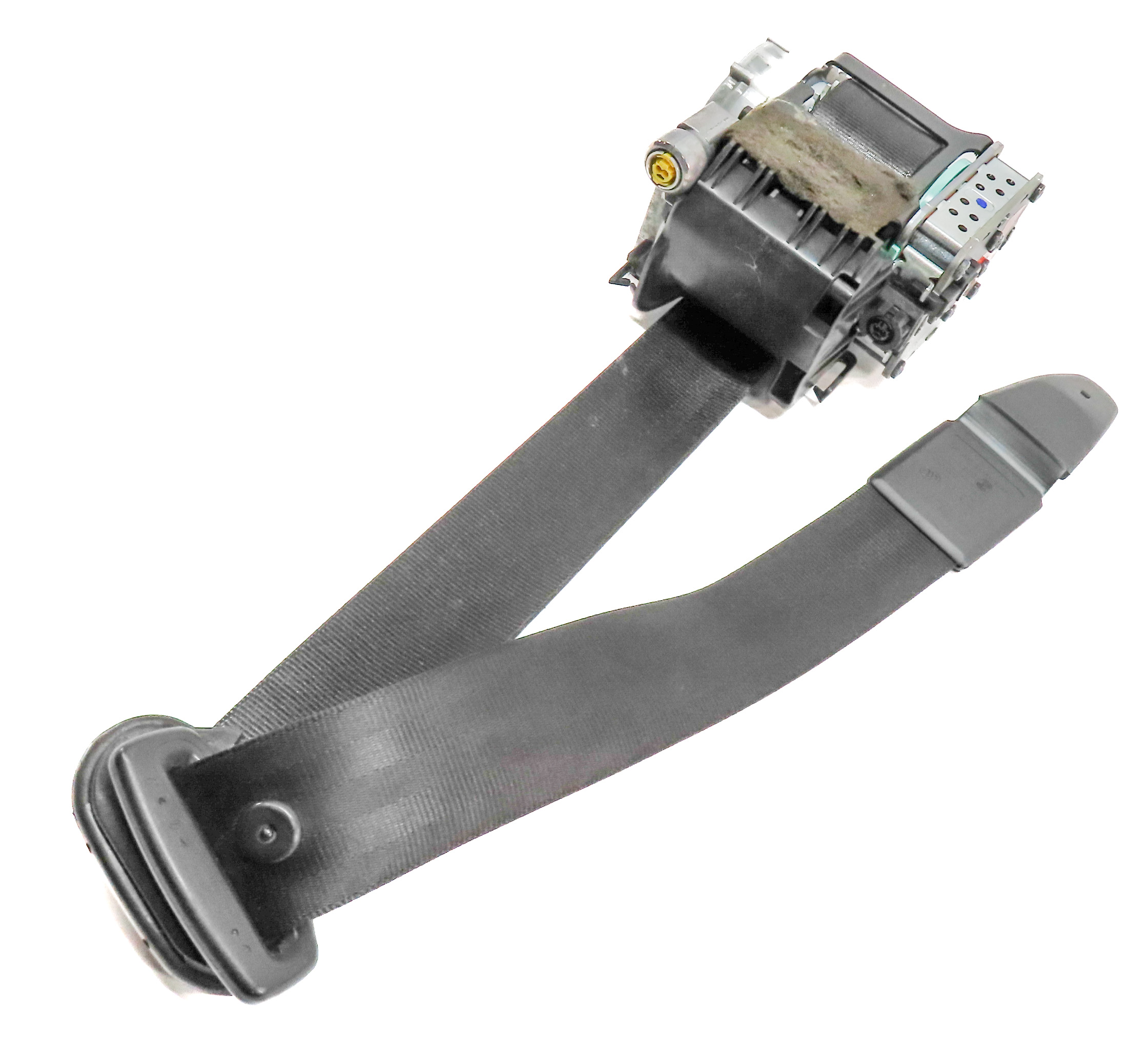 13-16 AUDI A4 ALLROAD WAGON B8 FRONT LEFT DRIVER SEAT SEATBELT RETRACTOR (Black) — exact item pictured
