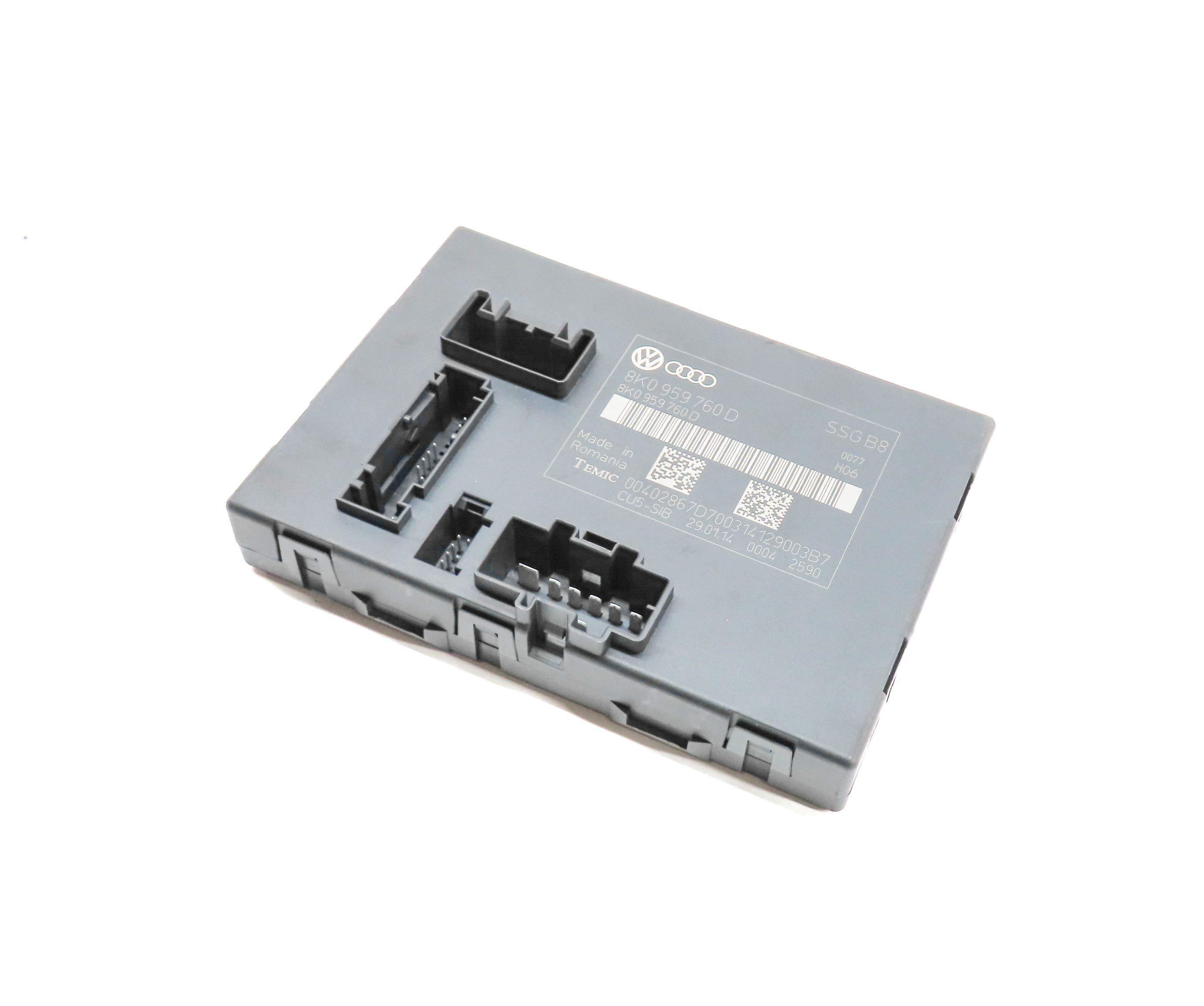 2014 AUDI A4 ALLROAD WAGON (B8) FRONT LEFT DRIVER SEAT CONTROL MODULE — exact item pictured