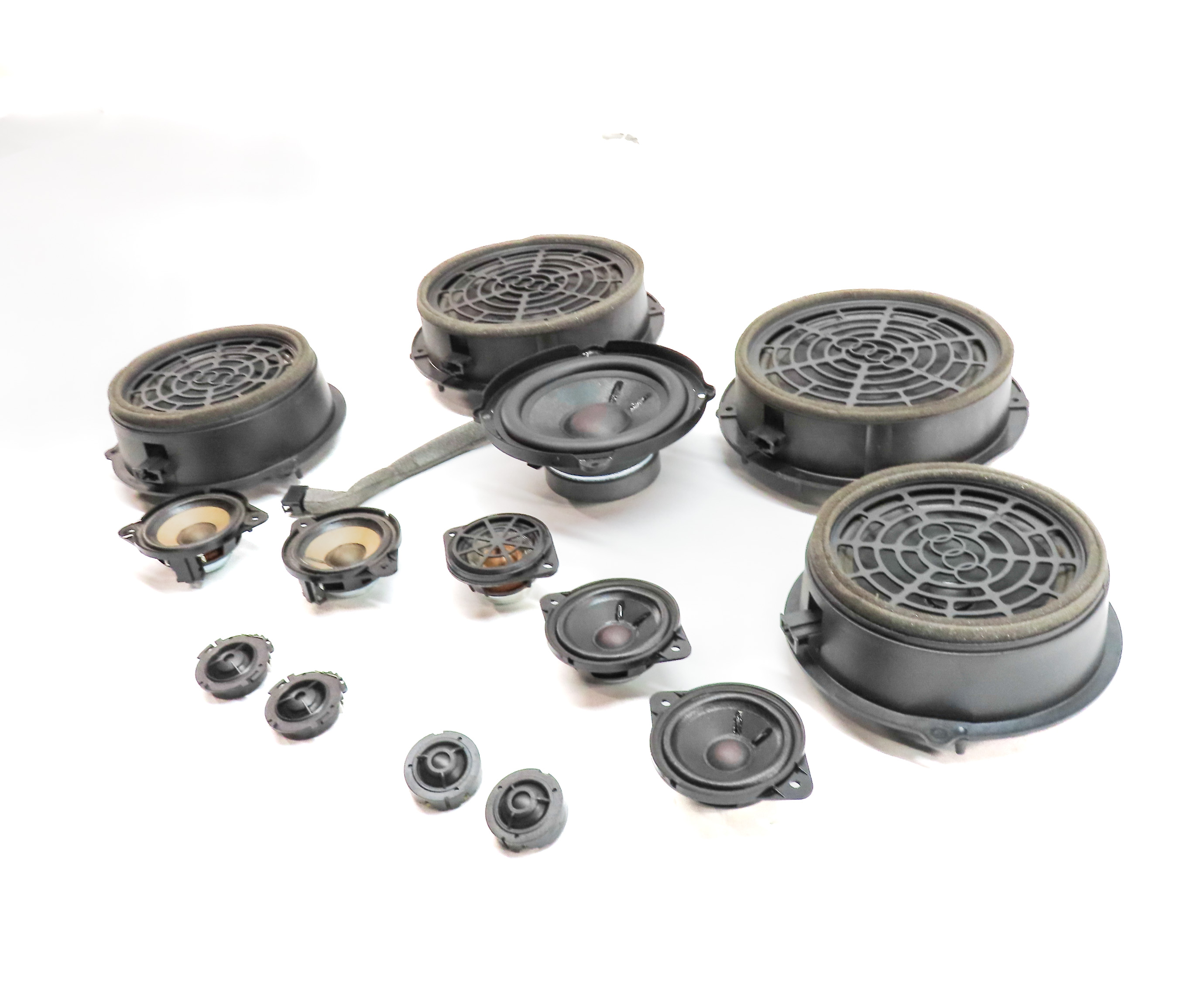 2014 AUDI A4 ALLROAD WAGON (B8) BANG & OLUFSEN SOUND SYSTEM SPEAKER SET/14 — exact item pictured