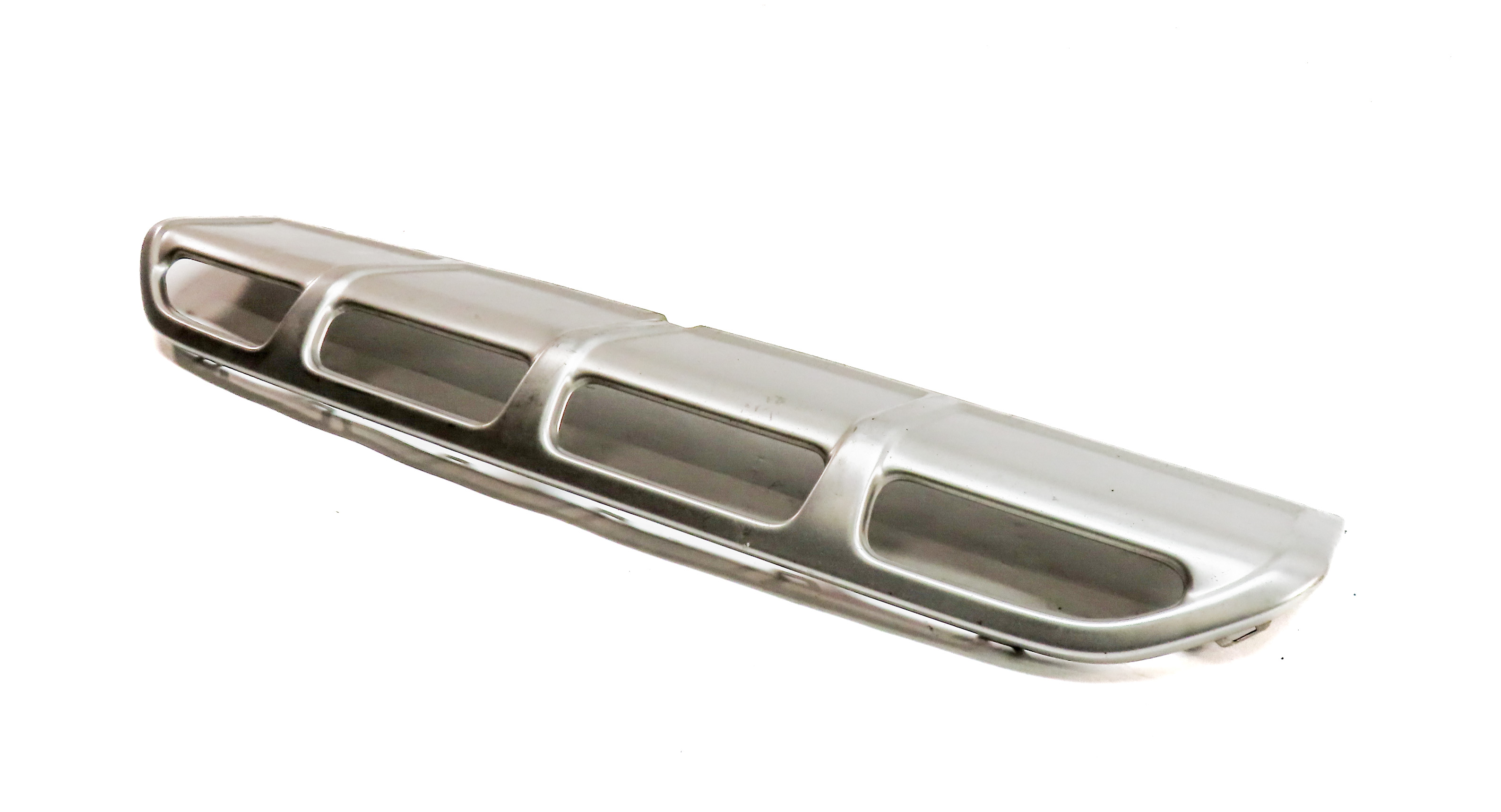 2014 AUDI A4 ALLROAD WAGON (B8) FRONT LOWER BUMPER SKID TRIM VALANCE (CHROME) — exact item pictured