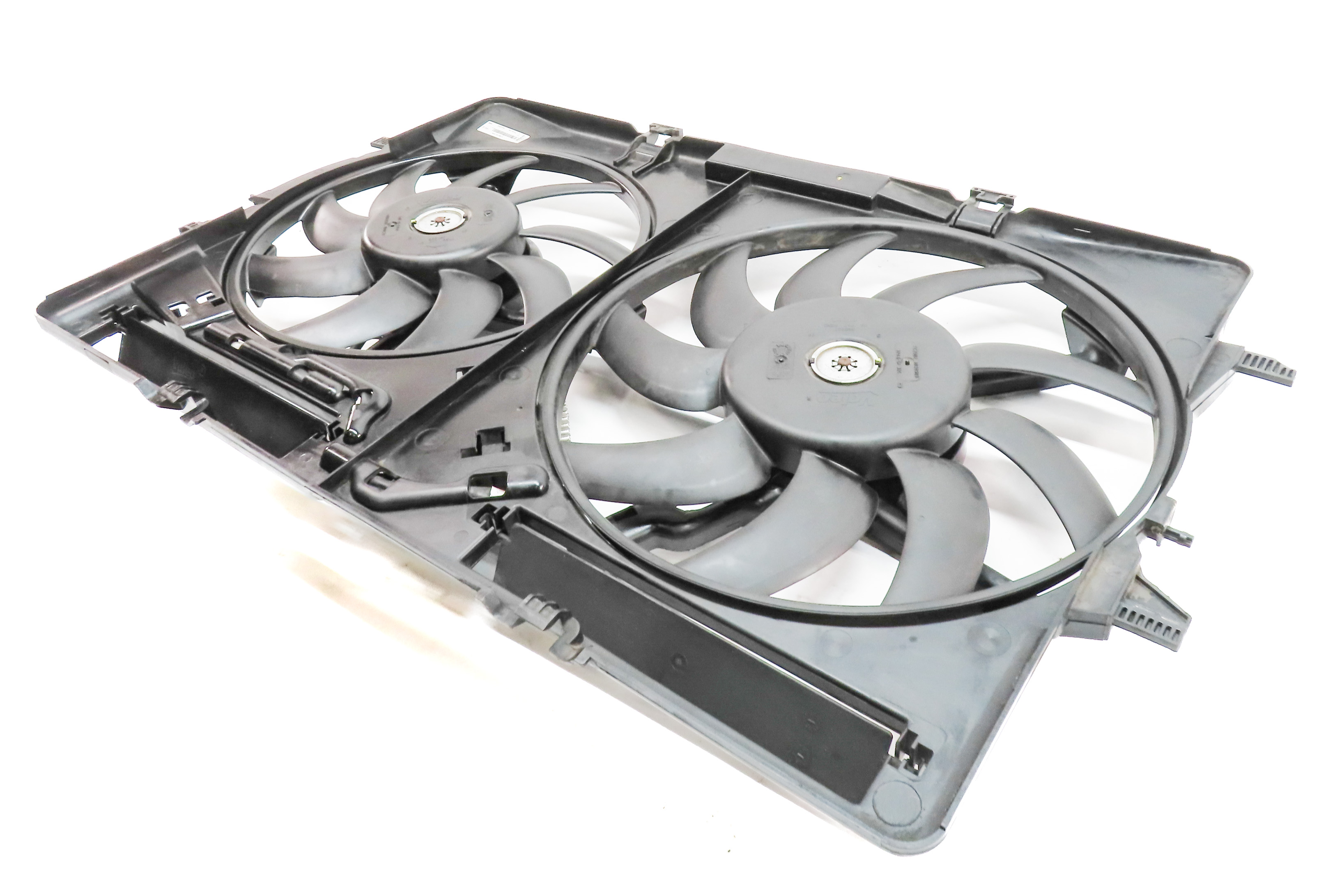 09-17 AUDI A4 A5 Q5 S4 (B8 8T 8R) 2.0L 3.0L 3.2L RADIATOR COOLING FAN w/ SHROUD — exact item pictured