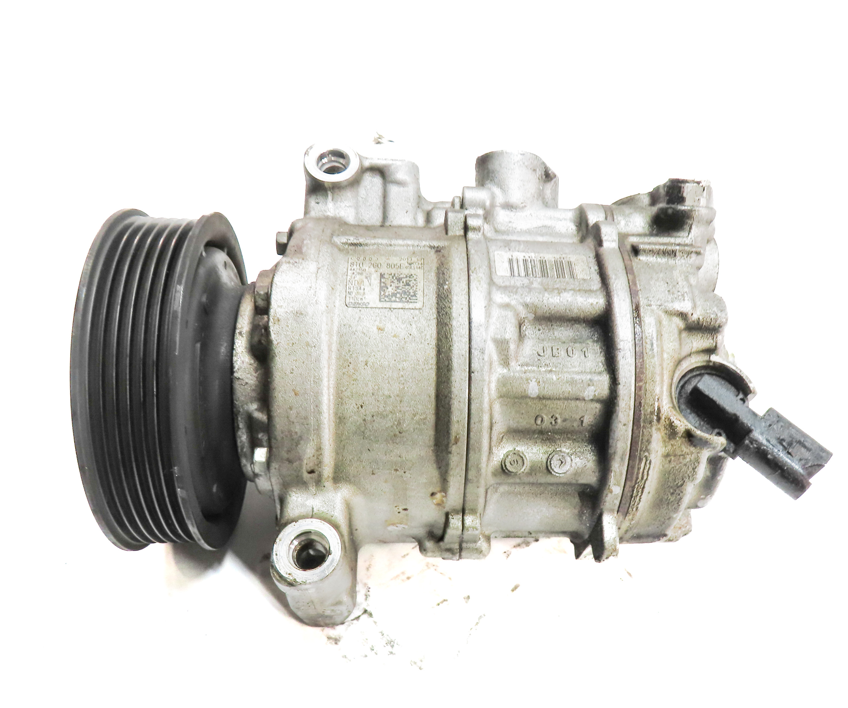 17-20 AUDI A4 A5 A6 (B9 F5 8W 8WS) 2.0L CYMC TURBO ENGINE A/C COMPRESSOR PUMP — exact item pictured