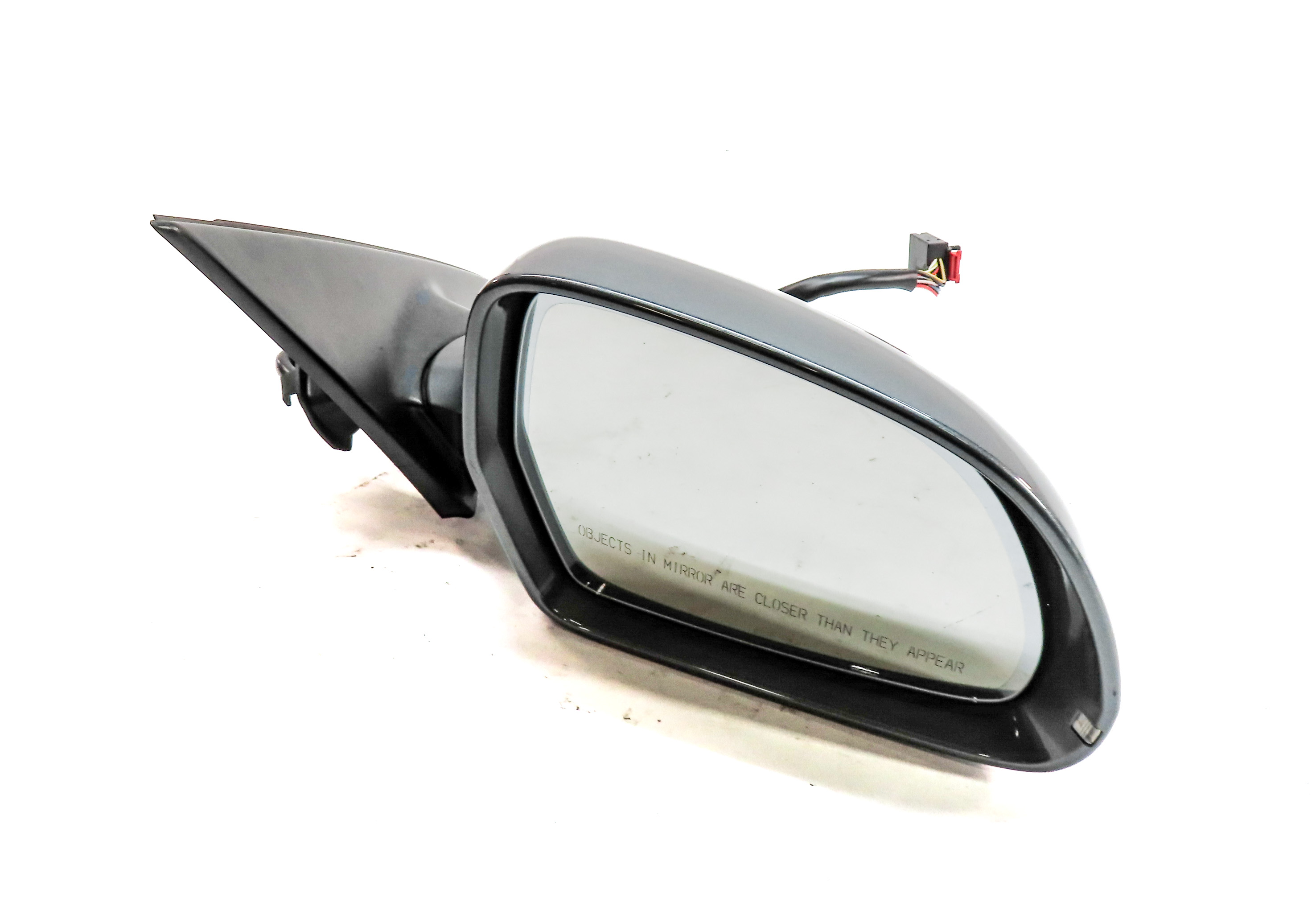 13-16 AUDI A4 WAGON B8 RIGHT PFOLD HEATED MEMORY AUTODIM DOOR MIRROR (Grey) — exact item pictured